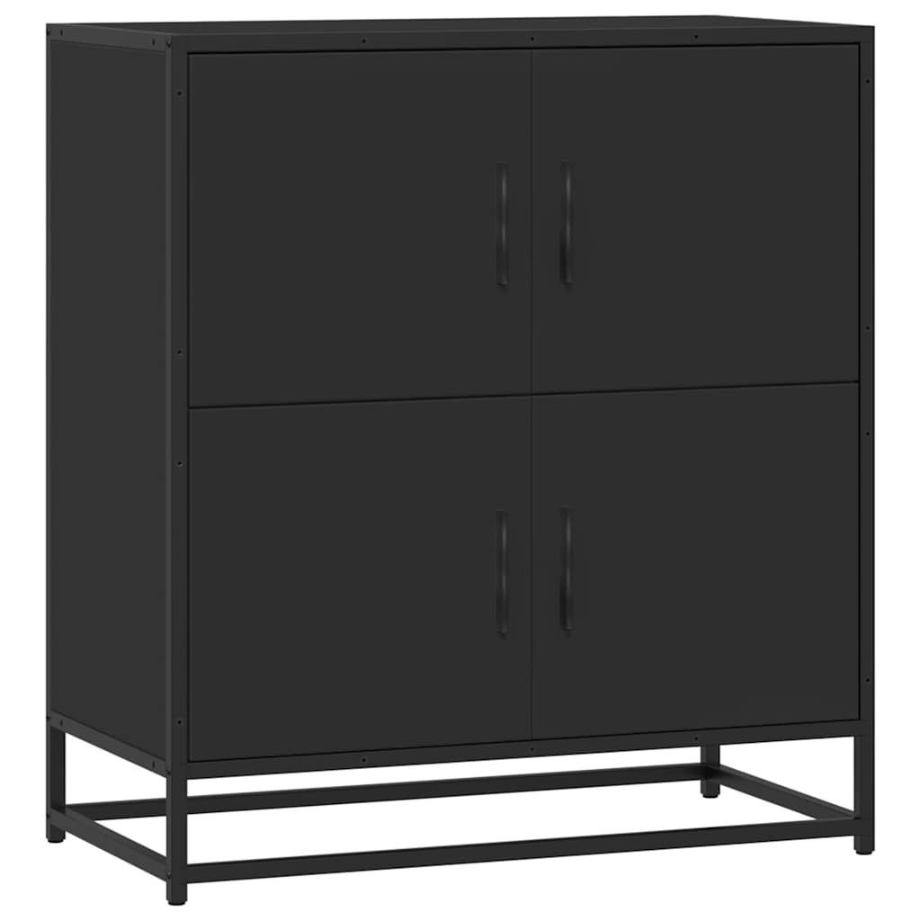 vidaXL Sideboard Sideboard Schwarz 68x35x76 cm günstig online kaufen