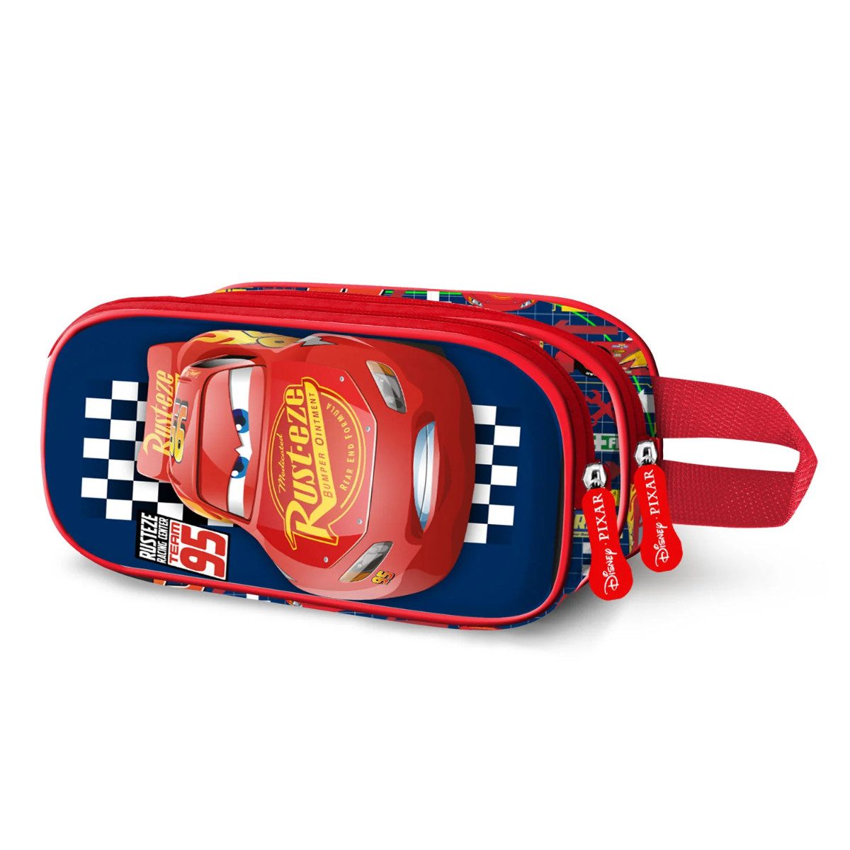 Disney Federmäppchen Cars 3D Schlampermäppchen mit Innenfutter für Kinder und Fans, (Packung)