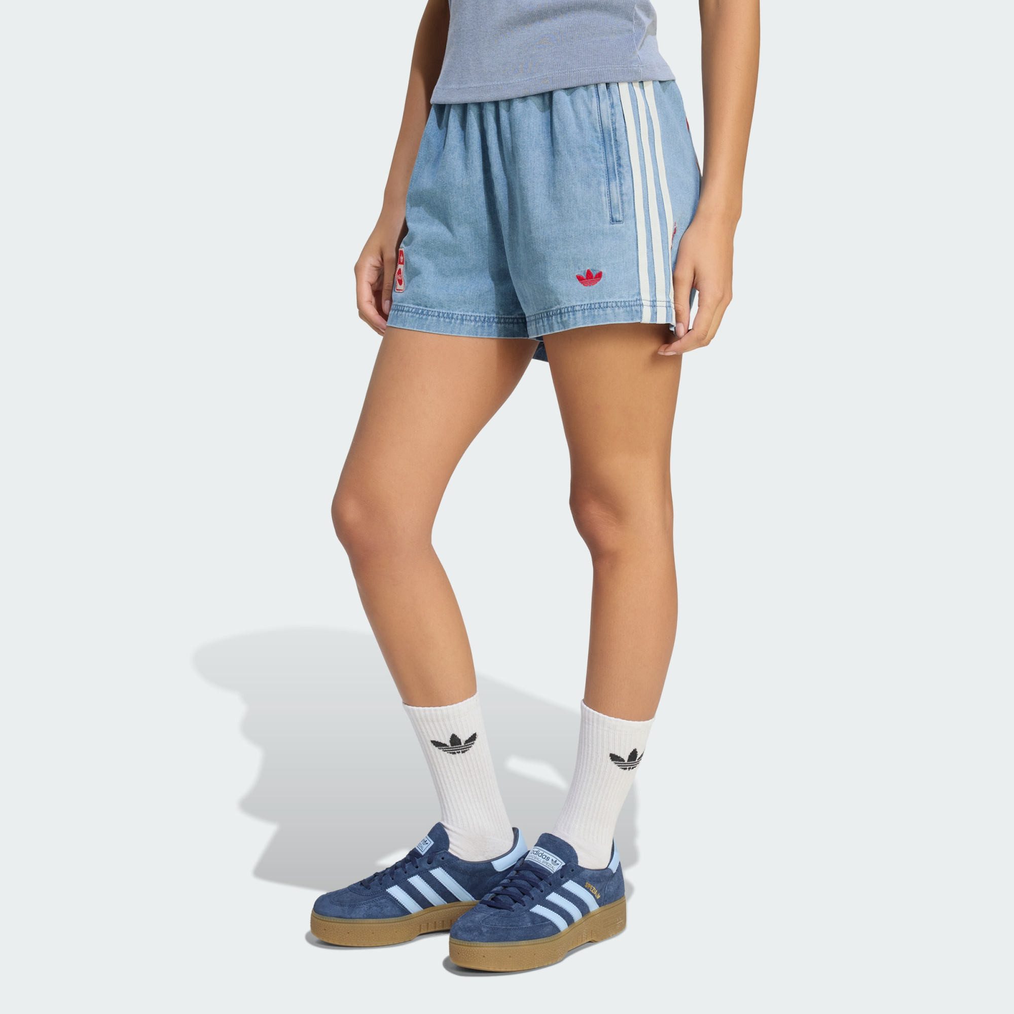 adidas Originals Shorts ADIDAS X COCA-COLA DENIM JORTS (1-tlg)