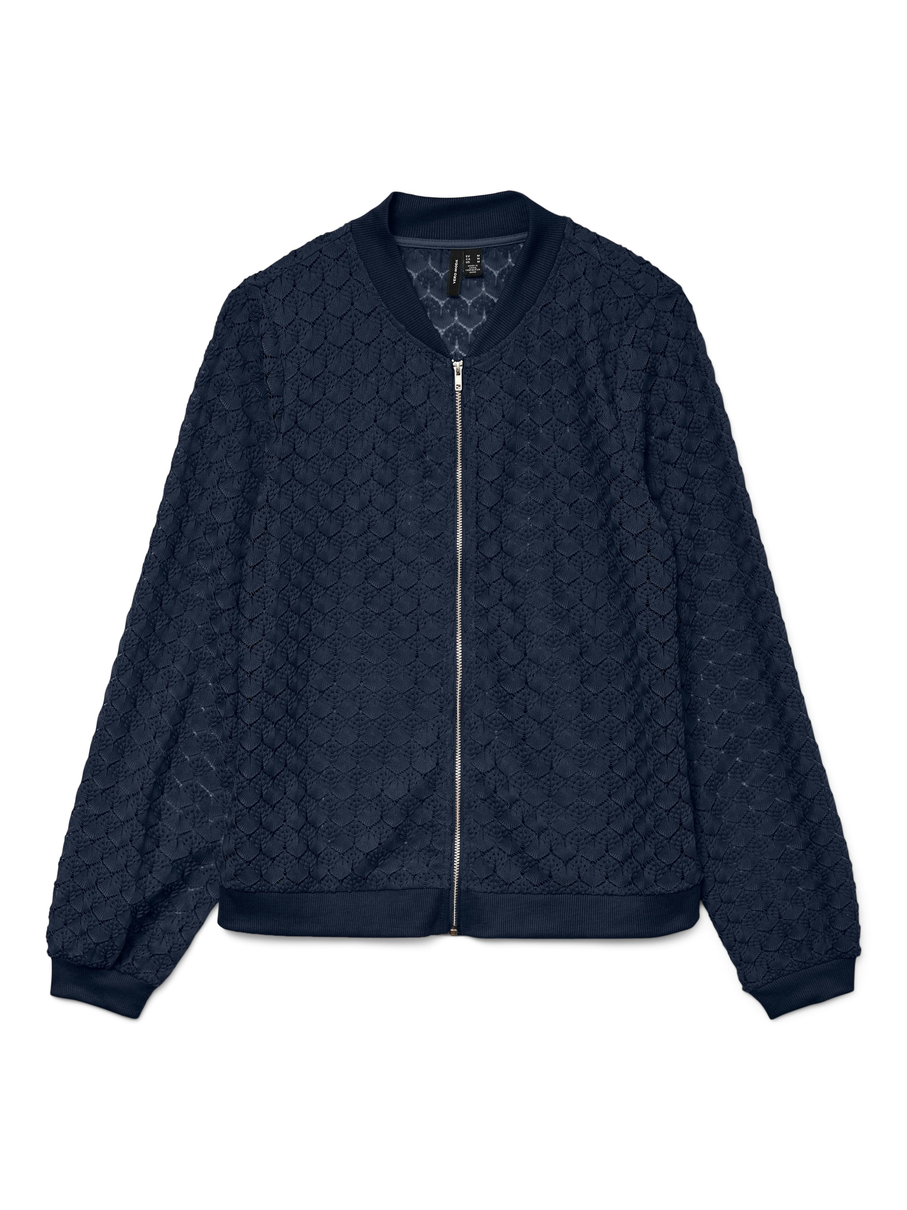 VERO MODA Vmkimiko LS Bomber Noos - Short En Jersey Femme Tendance Automne