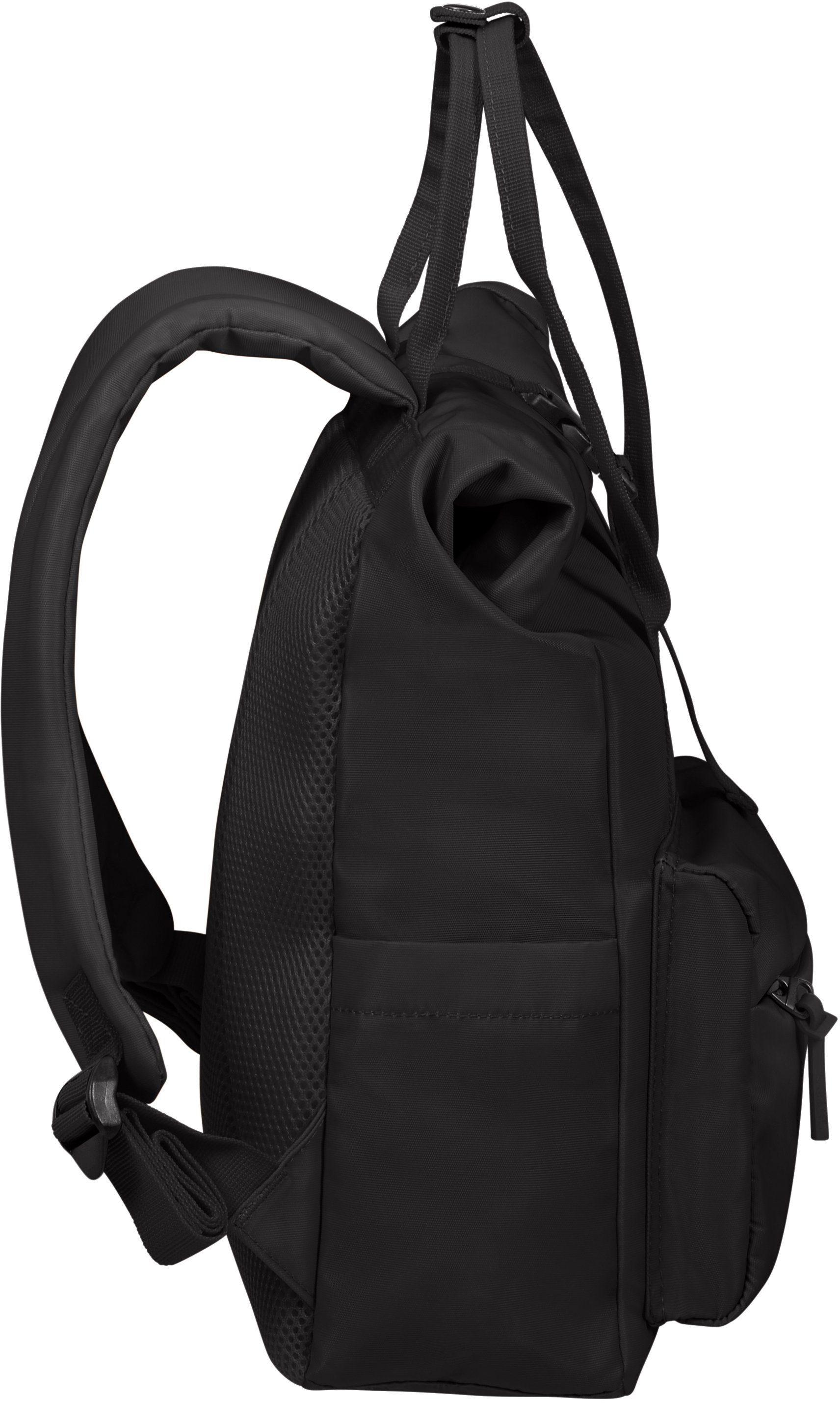 Groove, Teil Tourister® Freizeitrucksack recyceltem Urban aus black zum American Material