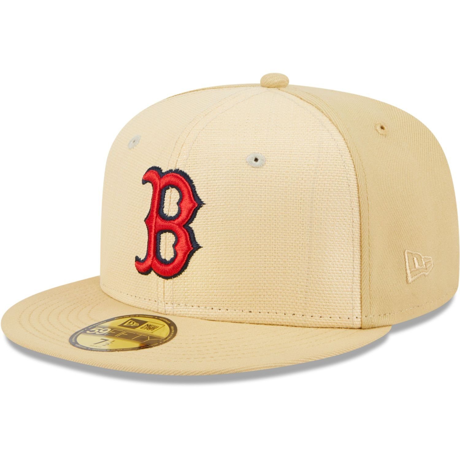 59Fifty Cap Fitted Boston Sox Red New RAFFIA Era