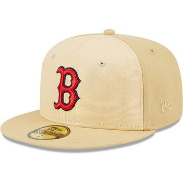 New Era Fitted Cap 59Fifty RAFFIA Boston Red Sox
