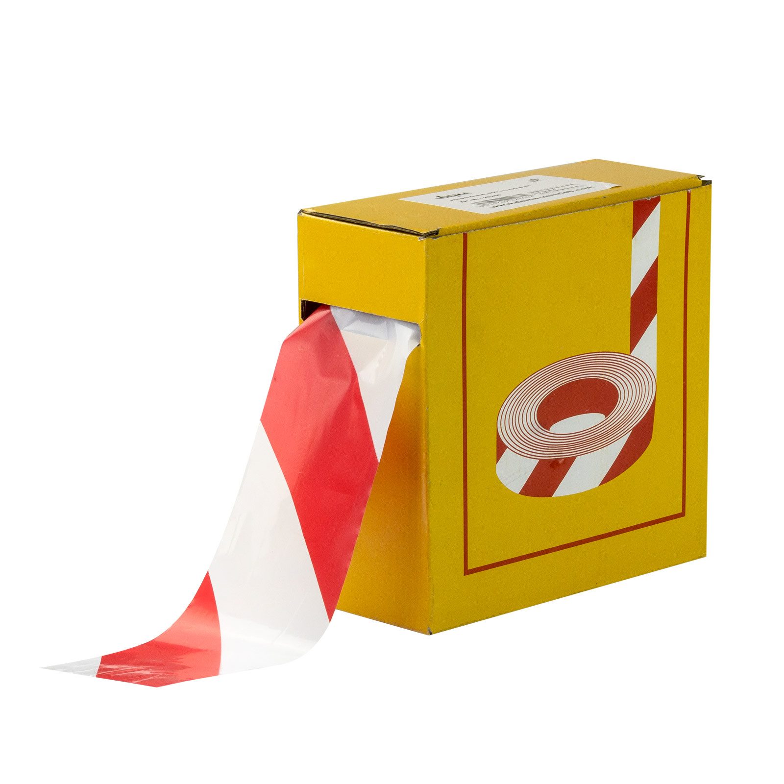DEMA Abschlussband Absperrband 500 m rot/weiß günstig online kaufen