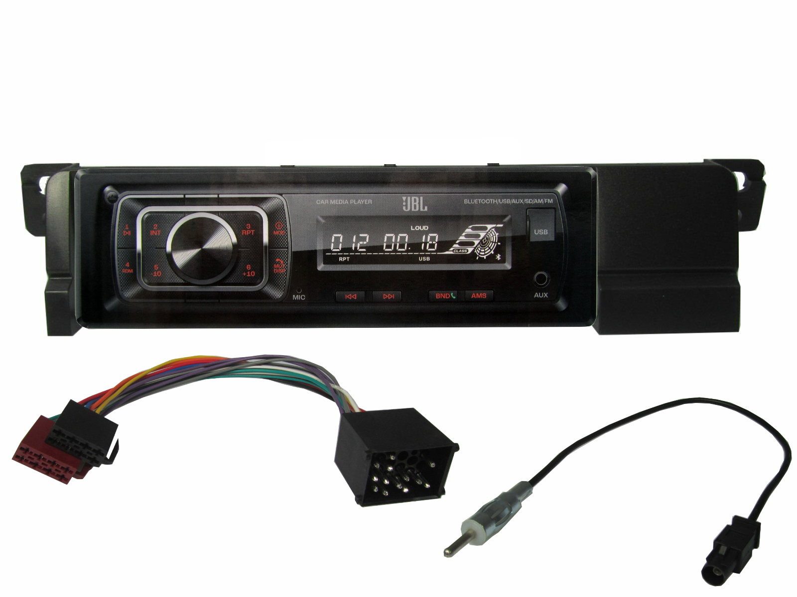 DSX JBL Bluetooth USB Aux In SD Karten Radio für BMW E46 3er Bj 98-07 Autoradio