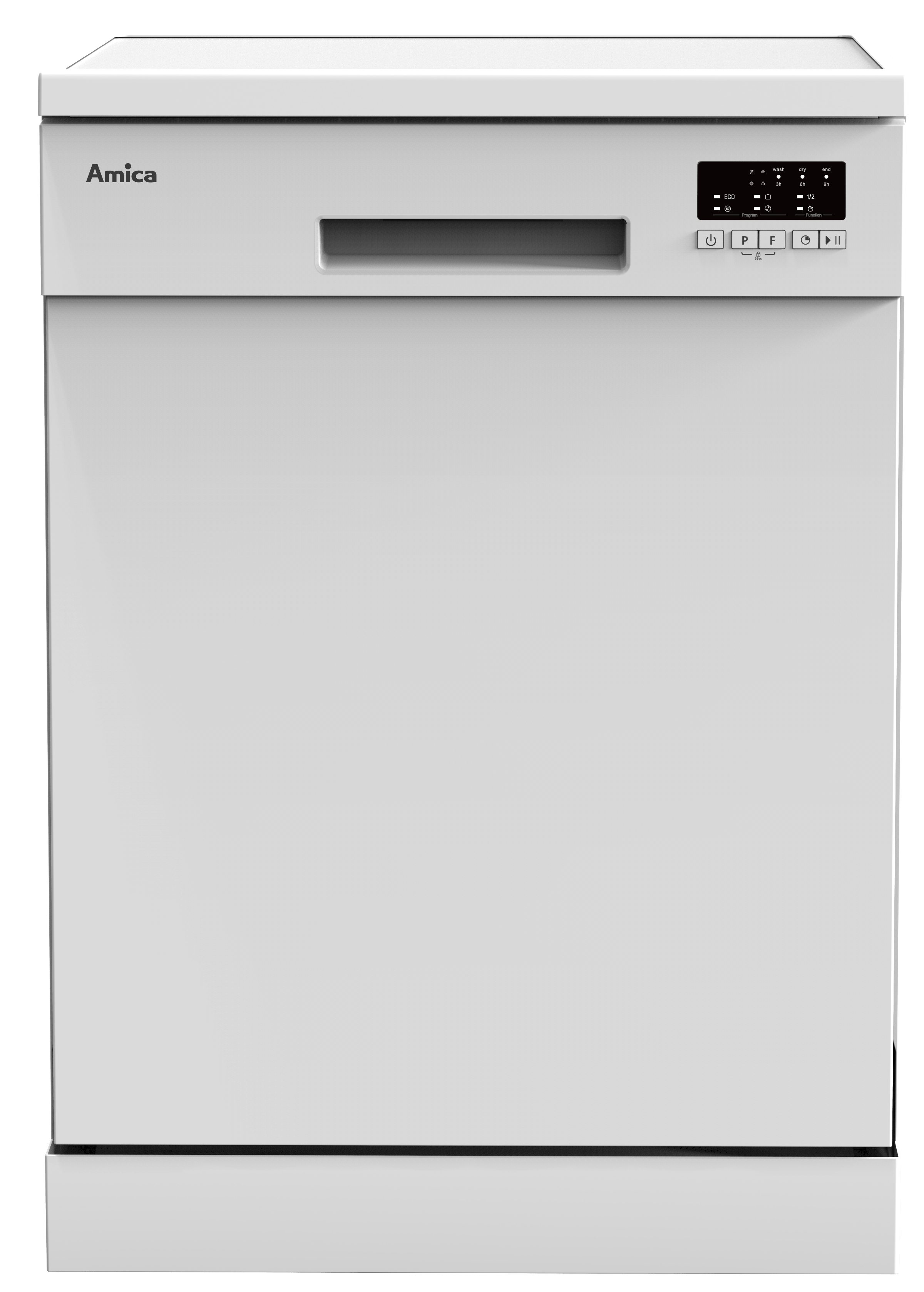 Amica Standgeschirrspüler GSP 543 450 W, 11 l, 13 Maßgedecke, 13 Maßgedecke – Viel Platz für den täglichen Abwasch