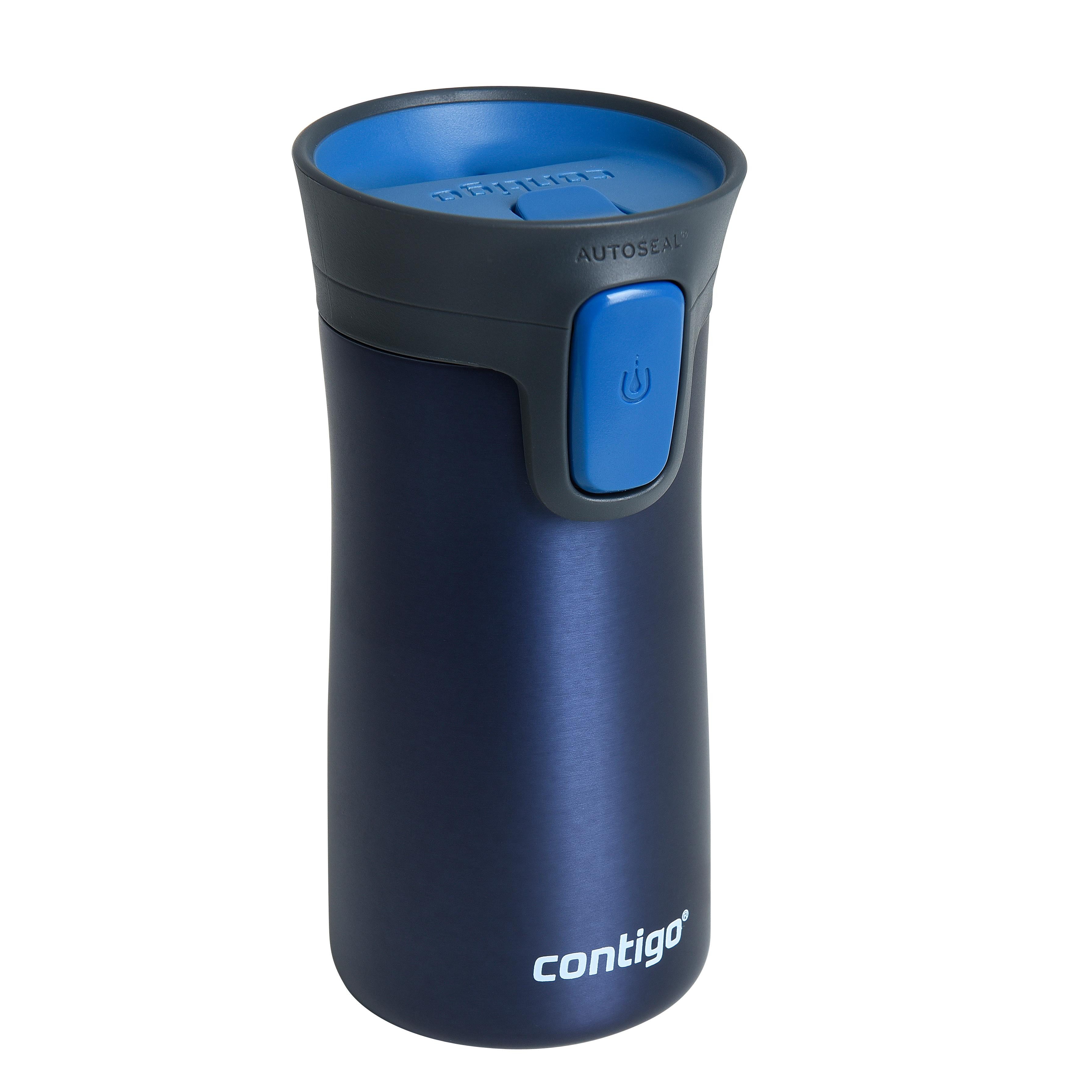 ESTEXO Thermobecher Contigo Pinnacle Kaffeebecher 300 ml Isolierbecher ToGo Becher Blau