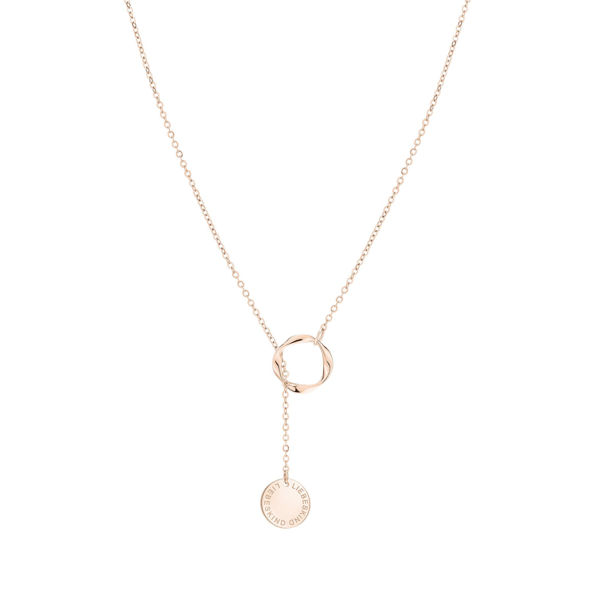 Liebeskind Berlin Edelstahlkette The Organic Twist Edelstahl günstig online kaufen