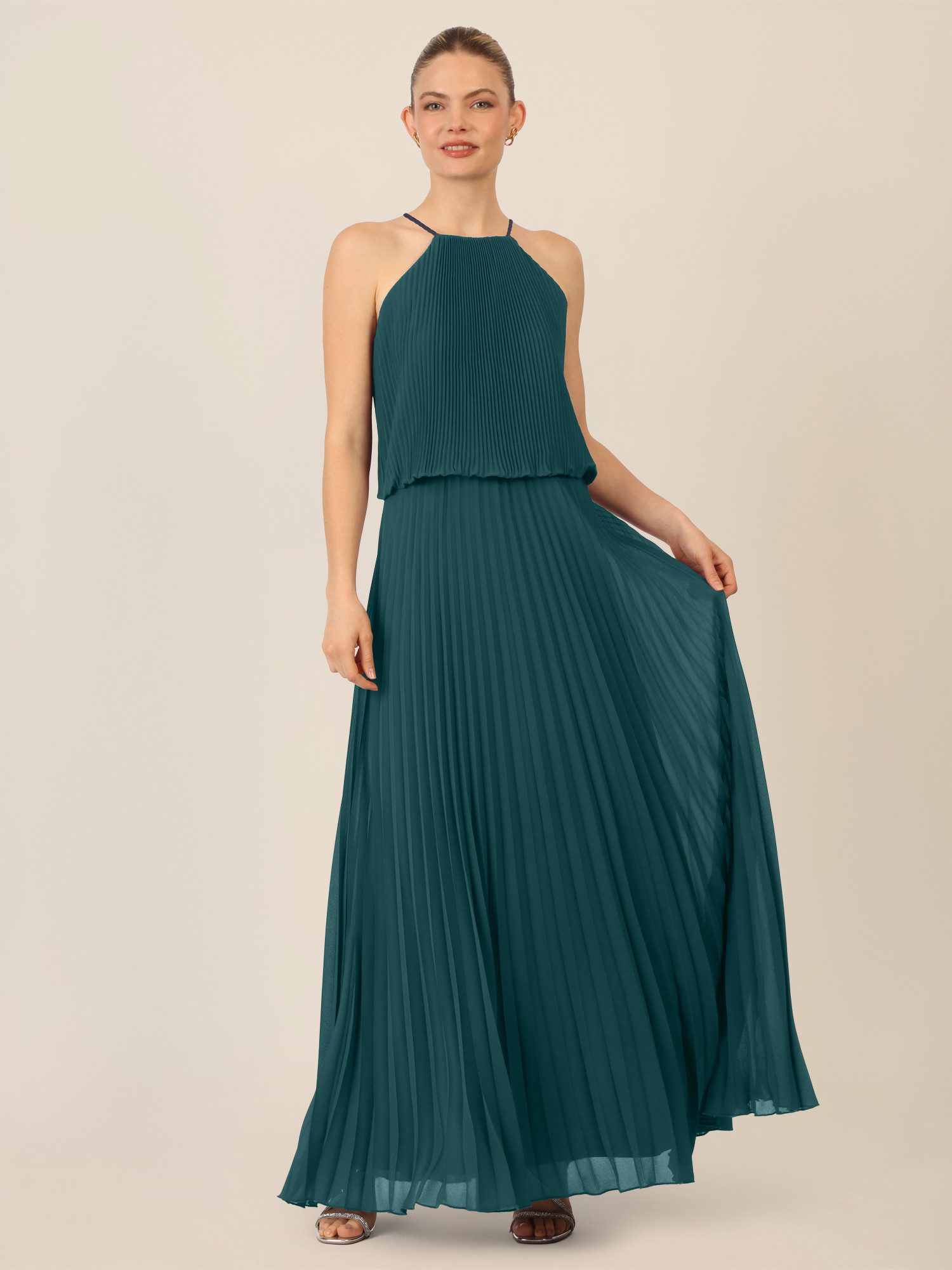 Apart Abendkleid mit Ketten-Trägern