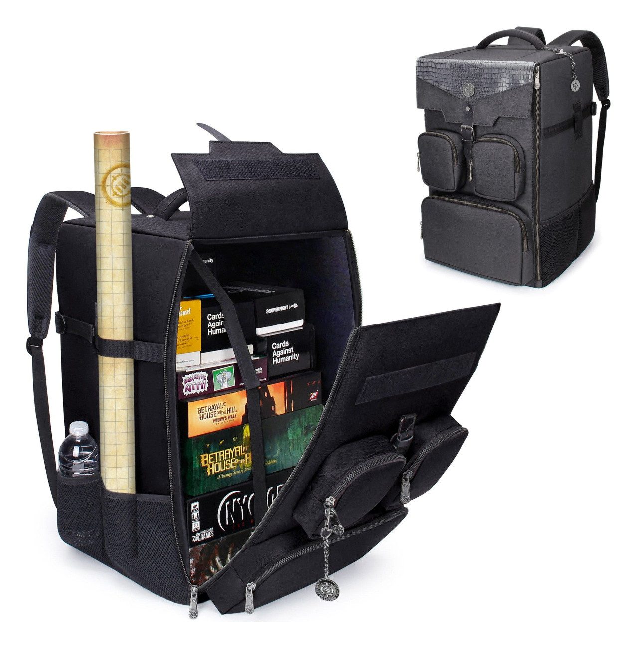 ENHANCE Rucksack Enhance Brettspiel Rucksack Collector's Edition  Schwarz