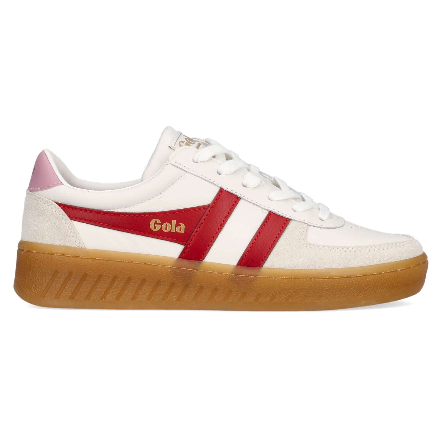 Gola Gola Grandslam Elite White/Deep Red/Candy/Gum Sneaker