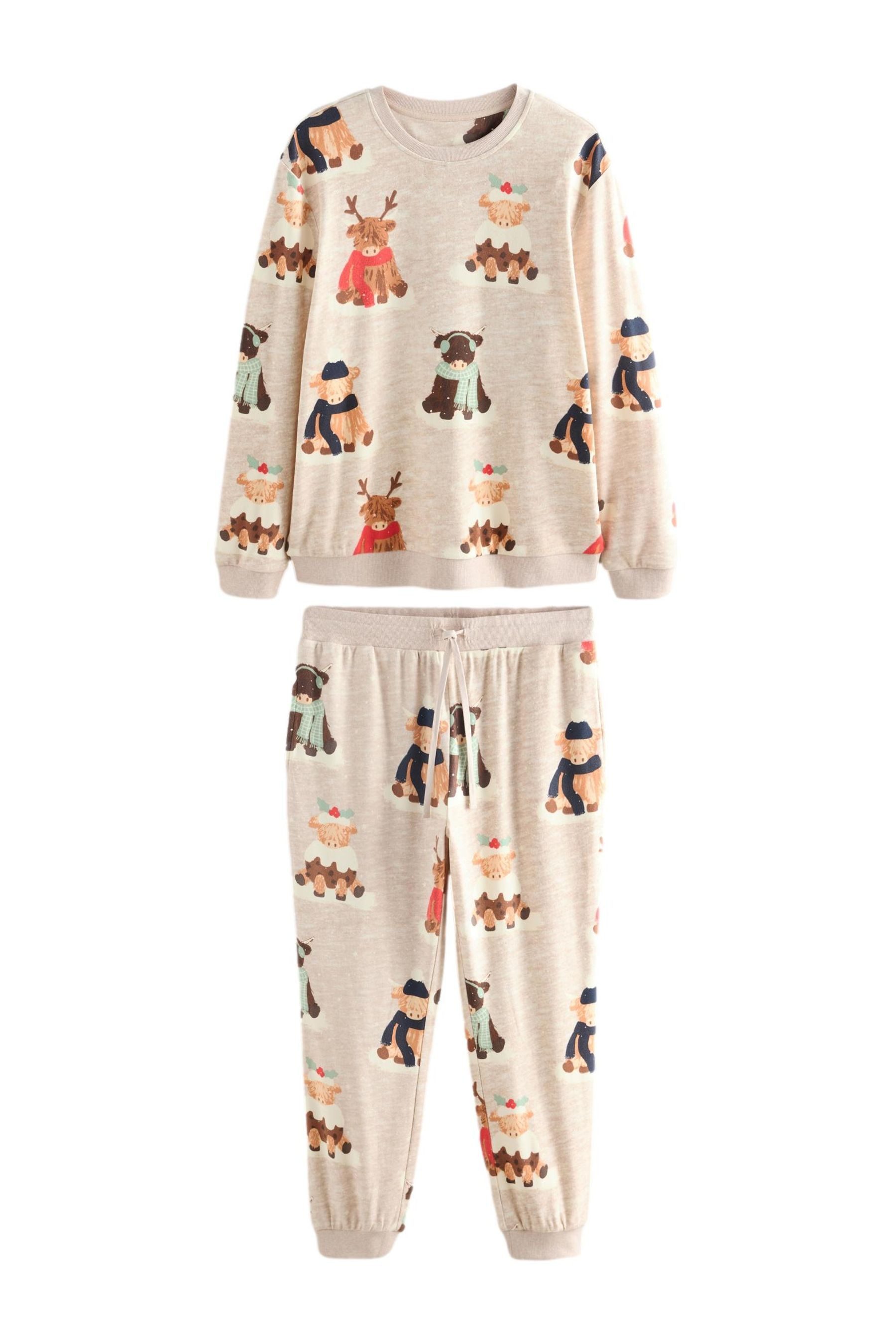 Next Pyjama Familien-Schlafanzug, Weihnachten (2 tlg)