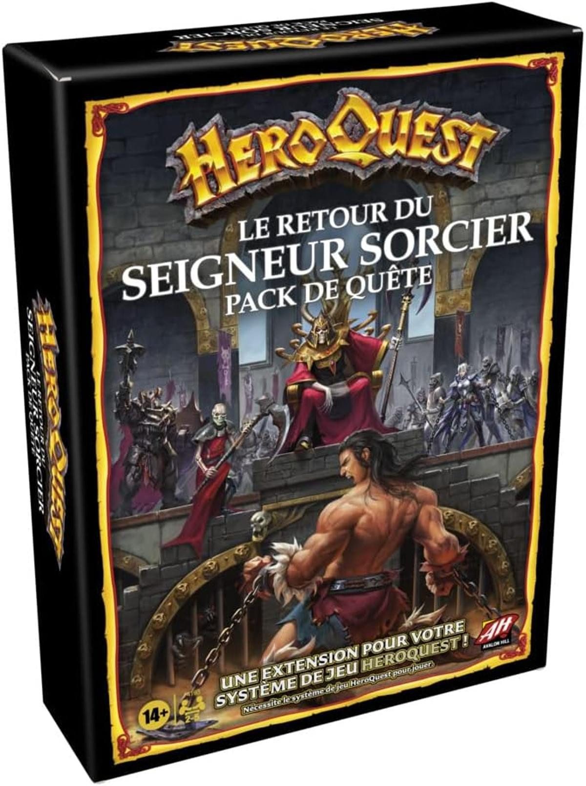 Hasbro Spiel Avalon Hill HeroQuest Erweiterung Der Rückkehr des Herr Hexe F4193801