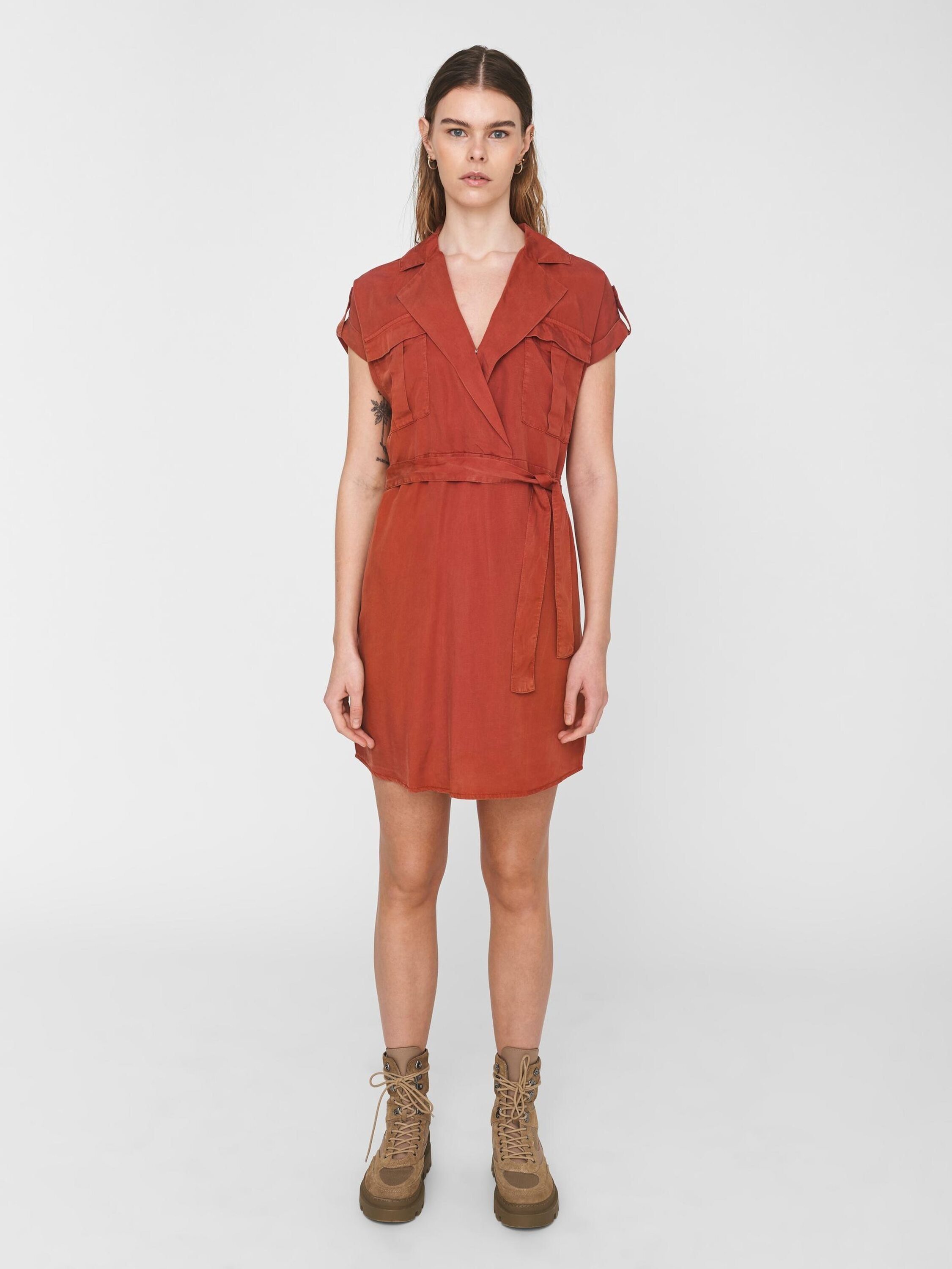 Noisy may Blusenkleid (1-tlg) Wickel-Design günstig online kaufen