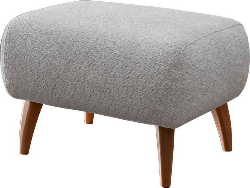 Home affaire Hocker Baggio, mit Holzfüßen