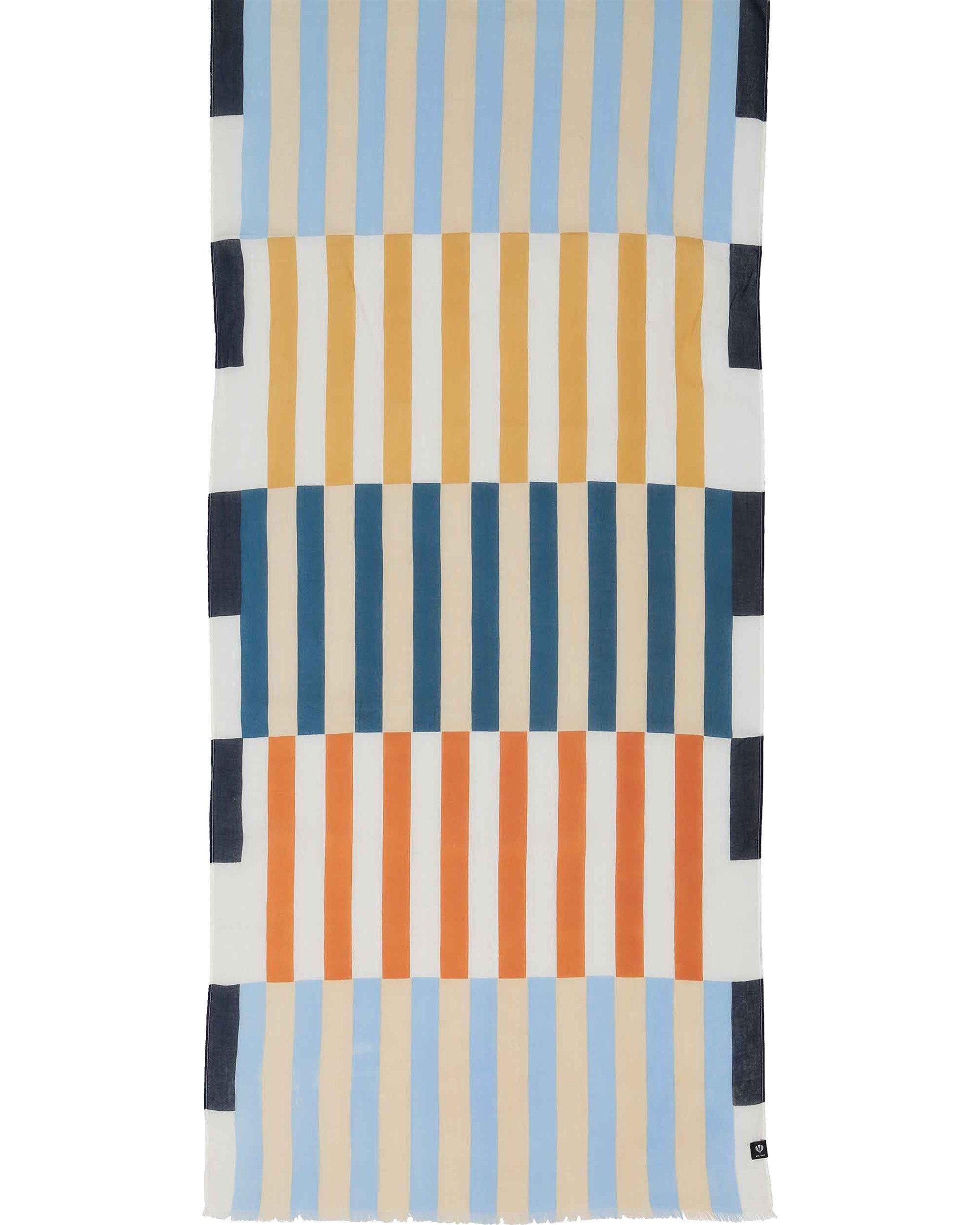 Fraas Modeschal Schal mit Streifen im Retro-Design aus Baumwolle, (keine) günstig online kaufen