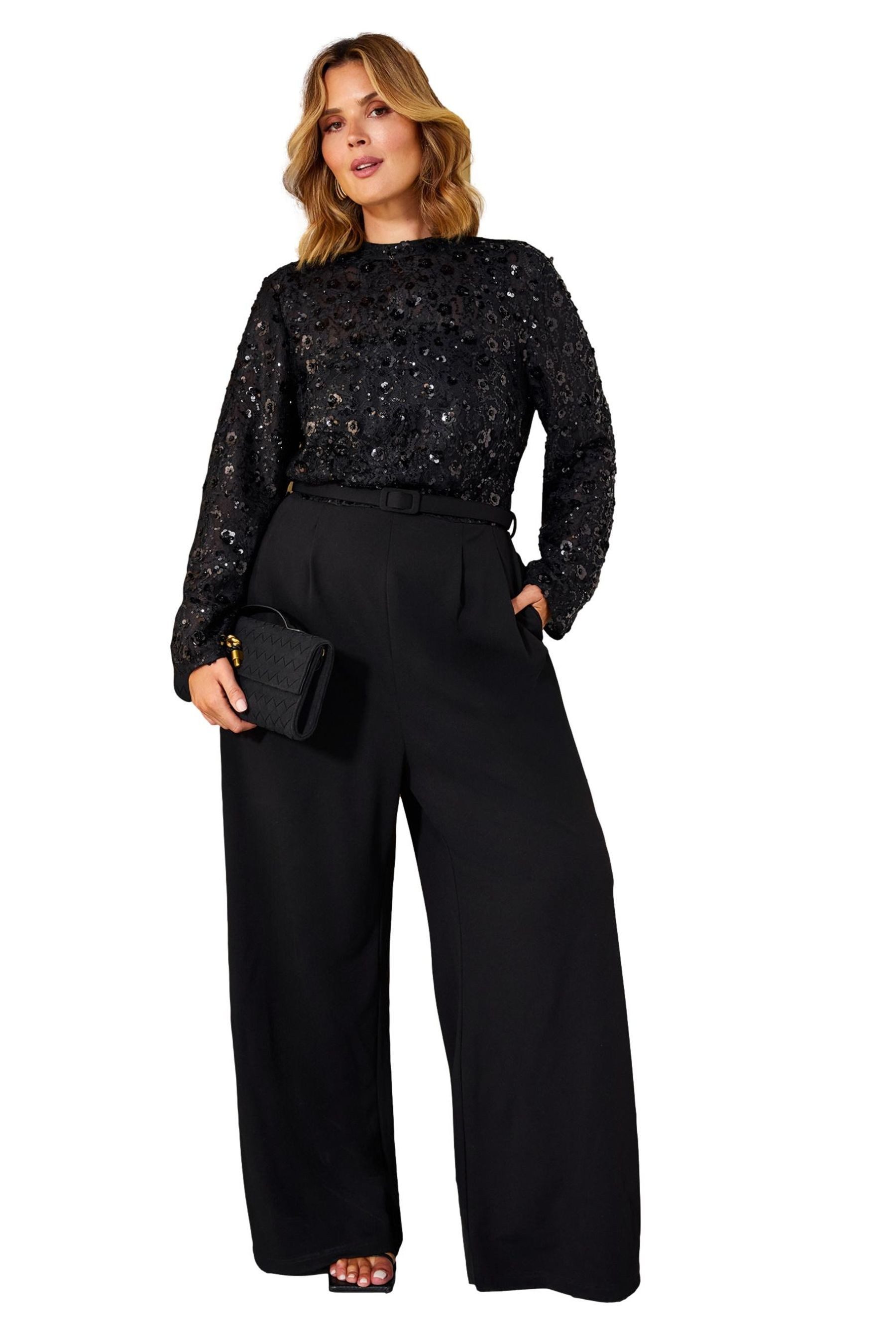 Friends Like These Jumpsuit Friends Like These langärmeliger Jumpsuit mit (1-tlg)
