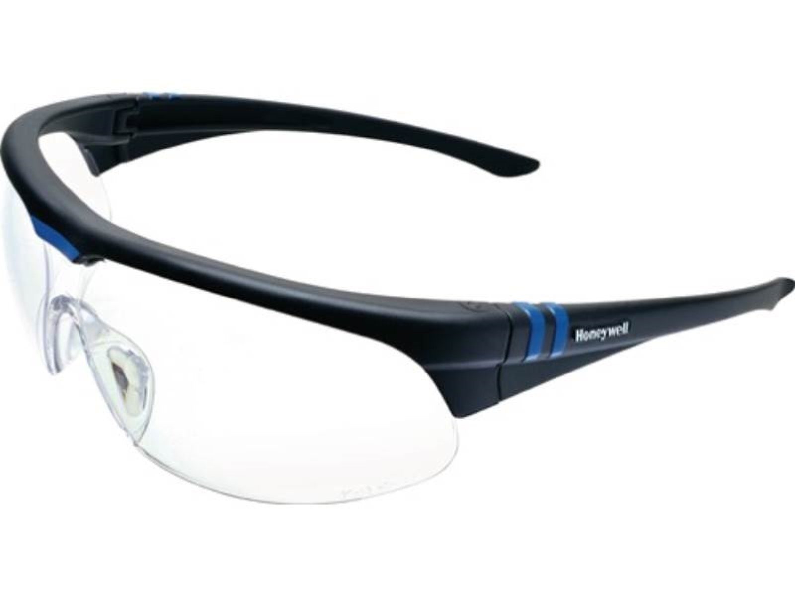 Honeywell Arbeitsschutzbrille 10er Pack Schutzbrille Millennia 2G EN 166 Bügel schwarz,Scheibe klar