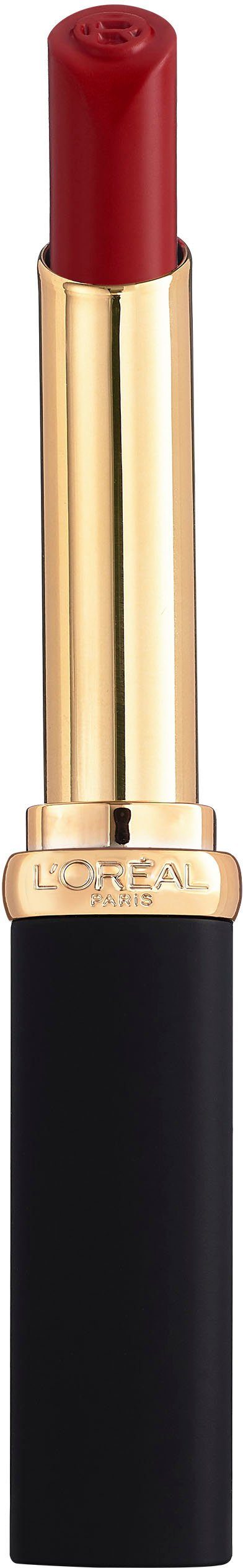 L'ORÉAL PARIS Lippenstift Color Riche Intense Volume Matte, mit natürlichen Inhaltstoffen