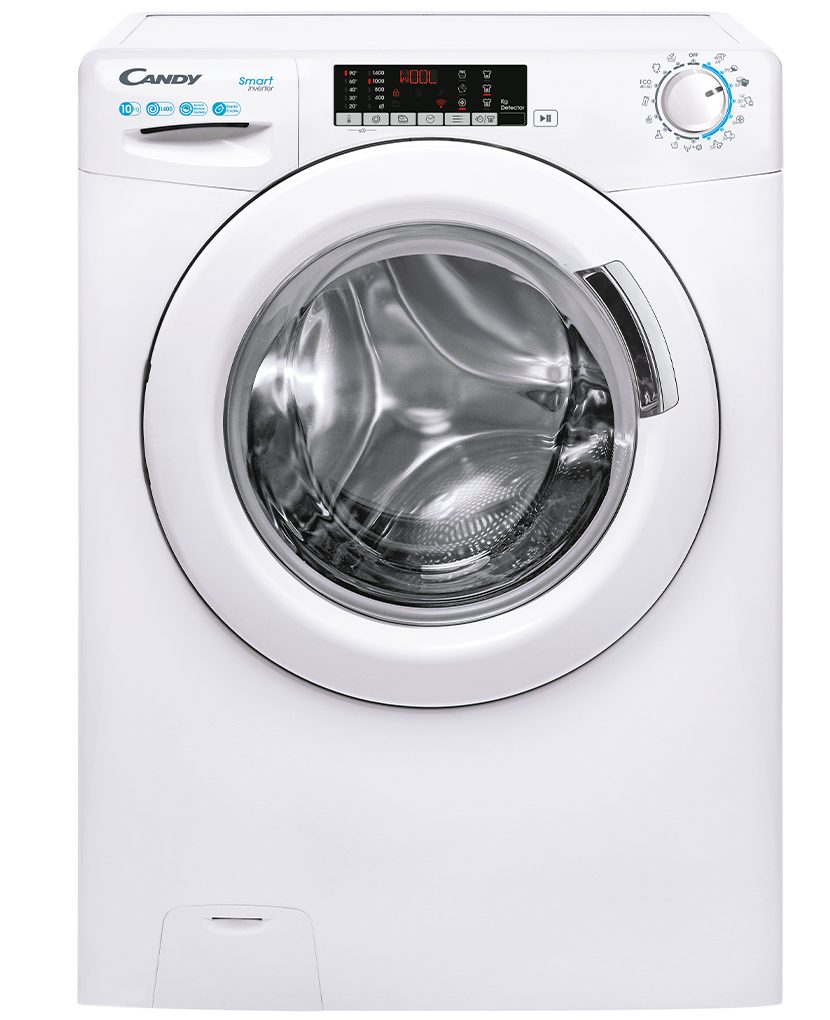 Candy Waschmaschine CS 1410TXME/1-S, 10 kg, 1400 U/min, Startzeitvorwahl, Mengenautomatik, Mix Power System, Kindersicherung