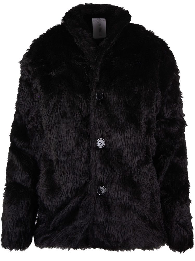 Orlob Kostüm Kunstfell Jacke schwarz günstig online kaufen