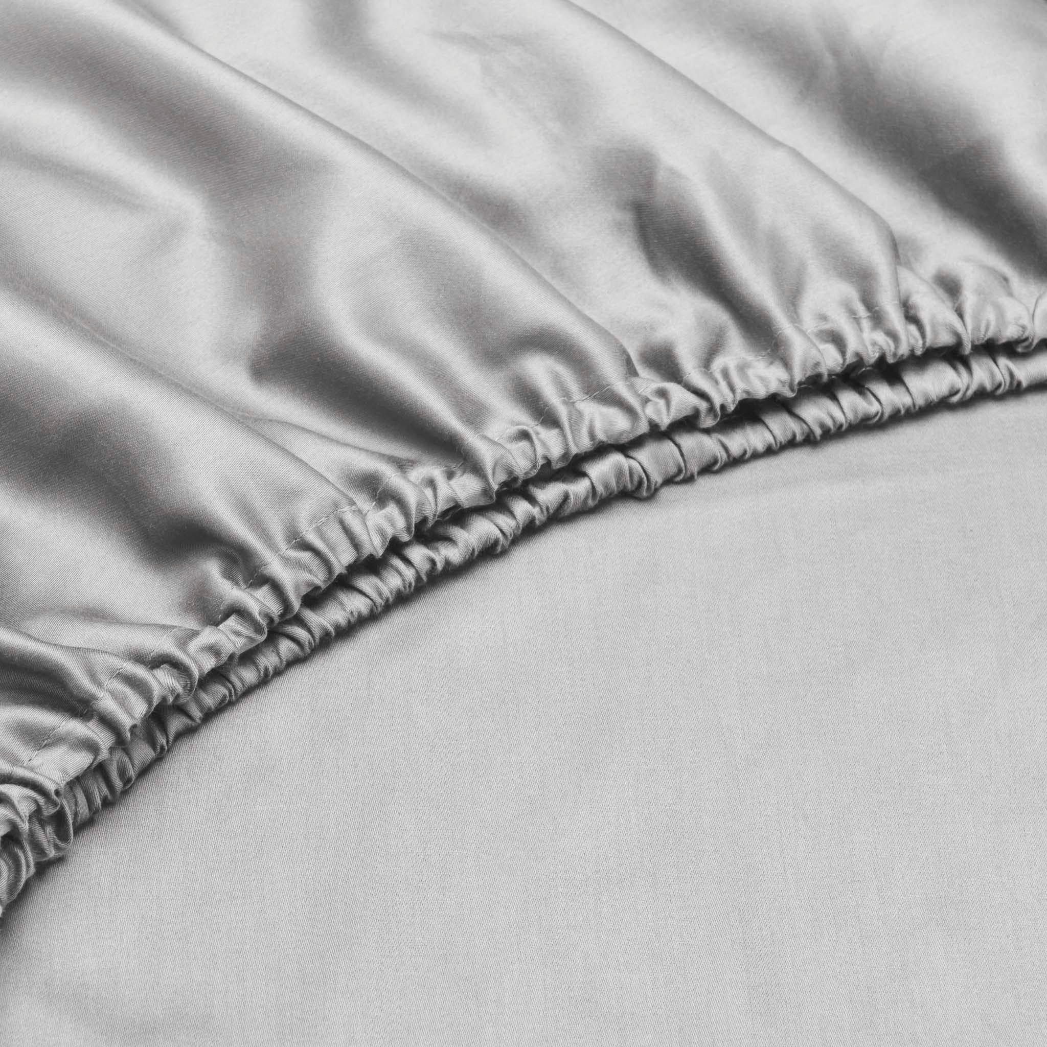 ZO HOME Spannbettlaken Satinado, Mako-Satin, Gummizug: günstig online kaufen