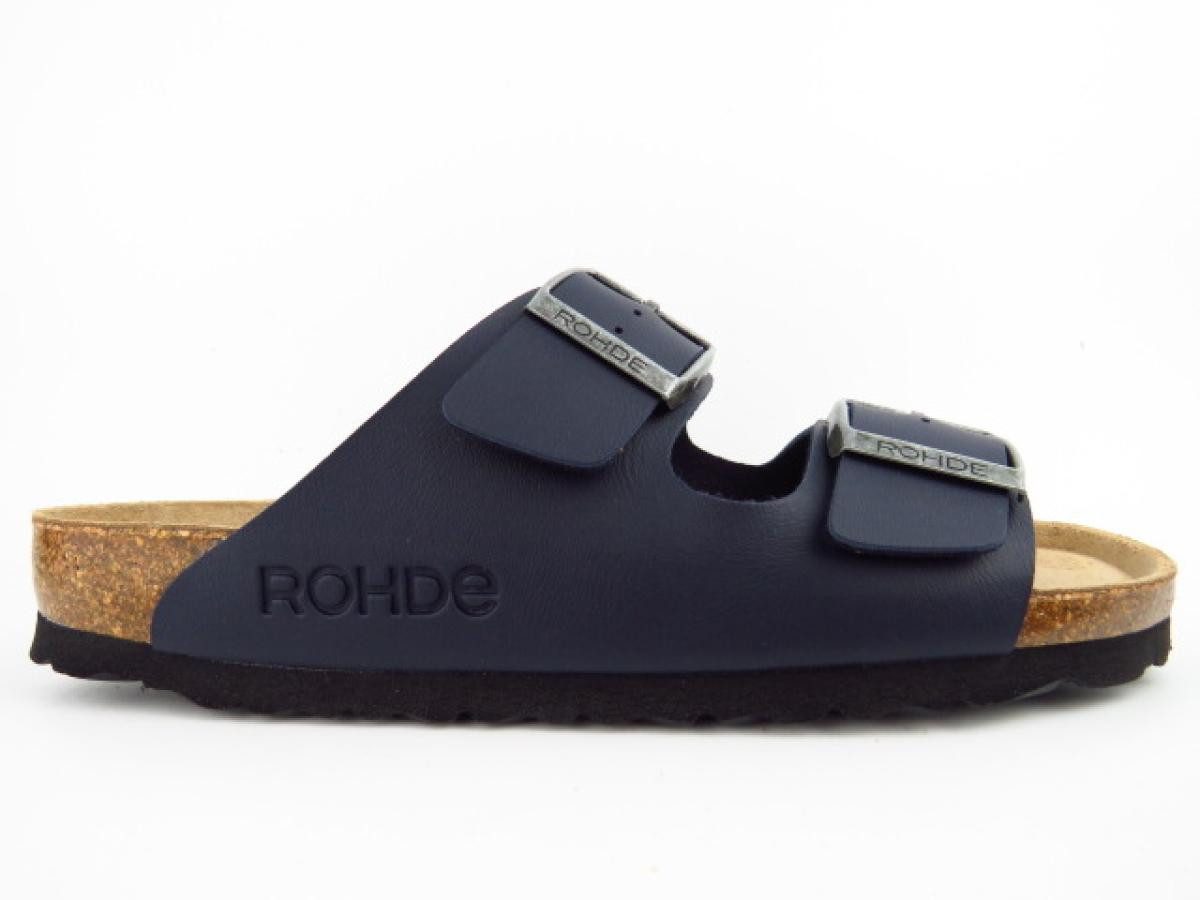 Rohde Pant. Nappalino blau Pantolette