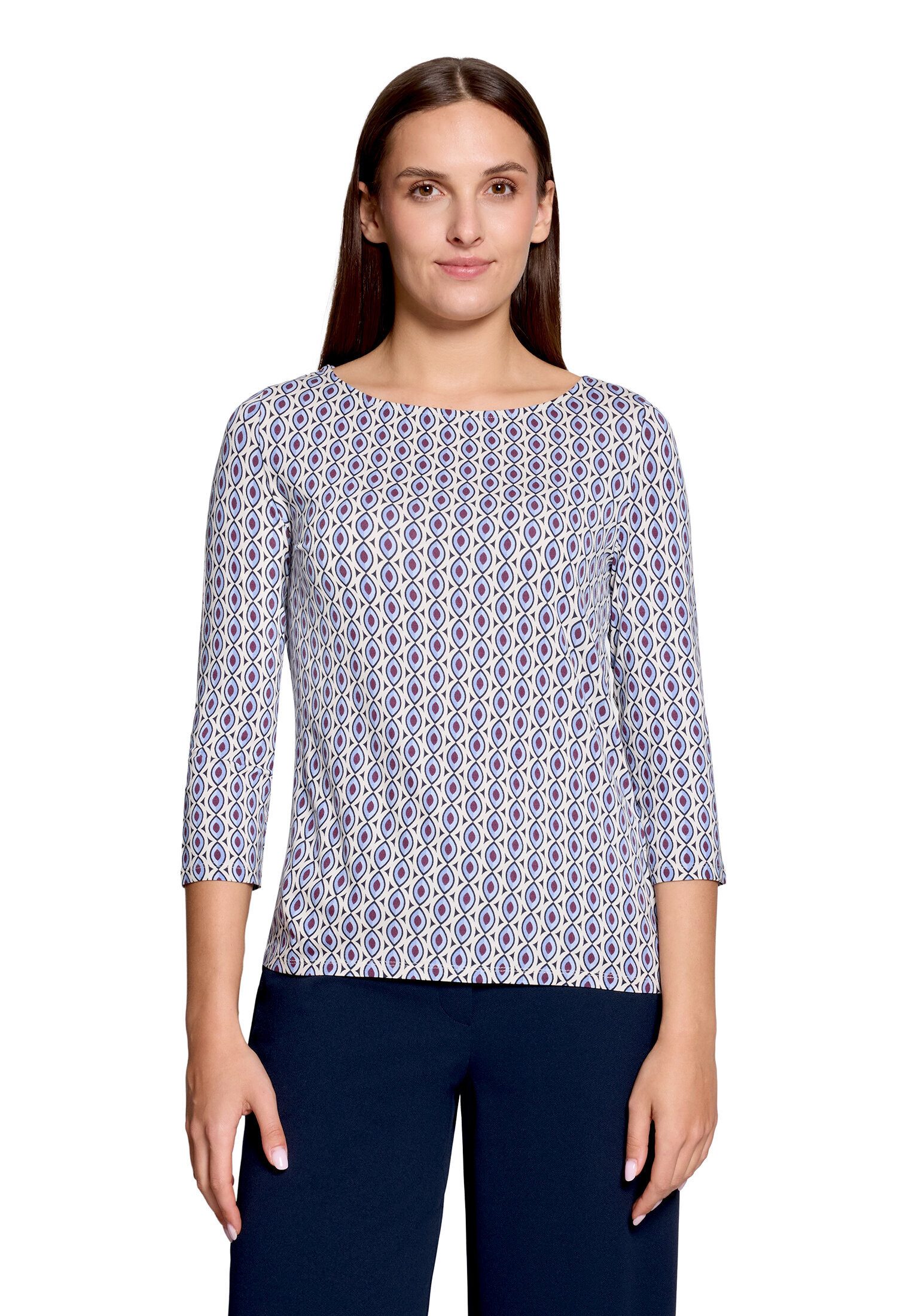 Betty Barclay 3/4-Arm-Shirt Damen mit U-Boot-Ausschnitt (1-tlg)