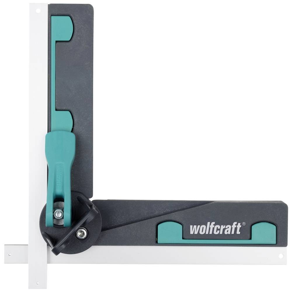 Wolfcraft Winkelmesser Winkelschmiege für Kapp- und Gehrungssägen 6957000
