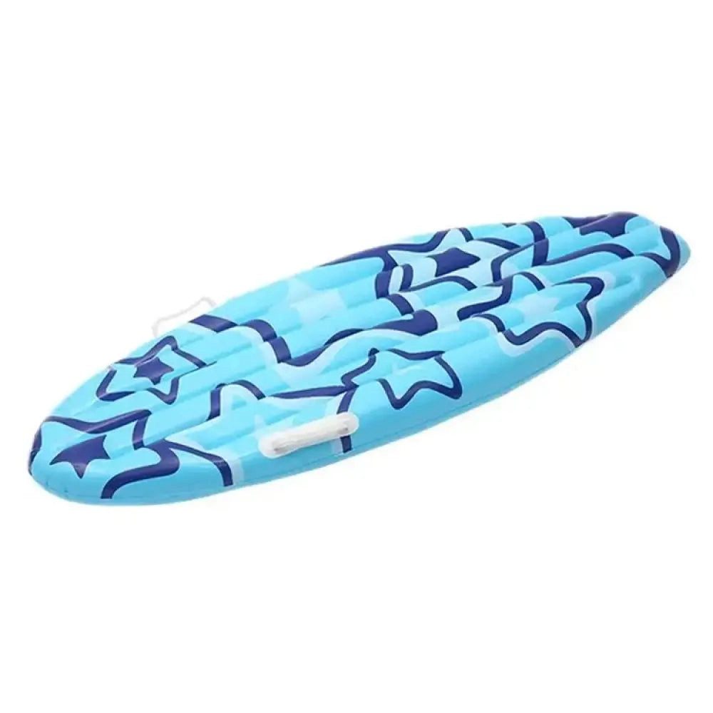 Luftmatratze Aufblasbares Surfbrett mit Haltegriffen, für Kinder, 110 x 40 cm