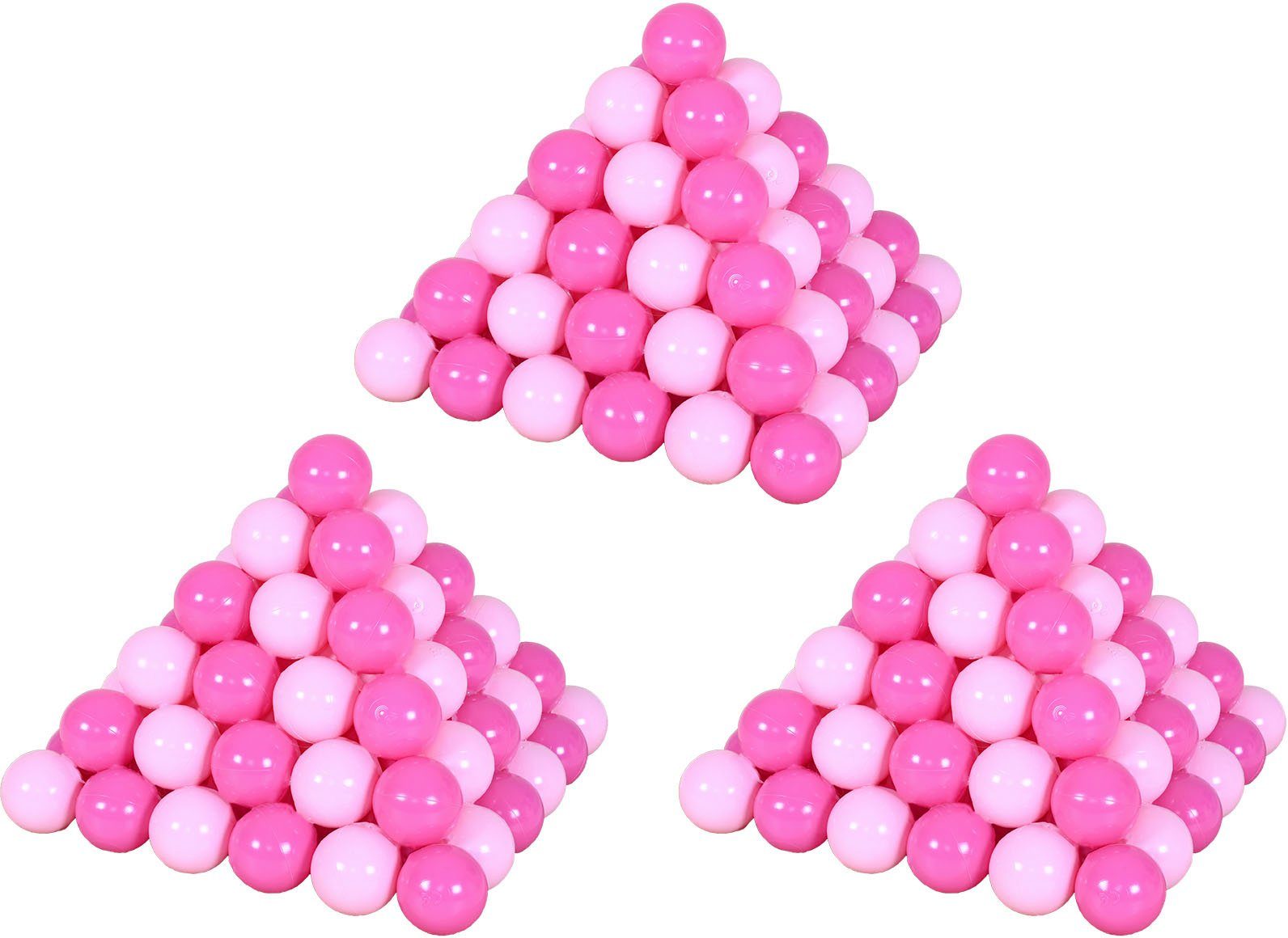 Knorrtoys® Bällebad-Bälle 300 Stück, soft pink (300-St), 300 Stück