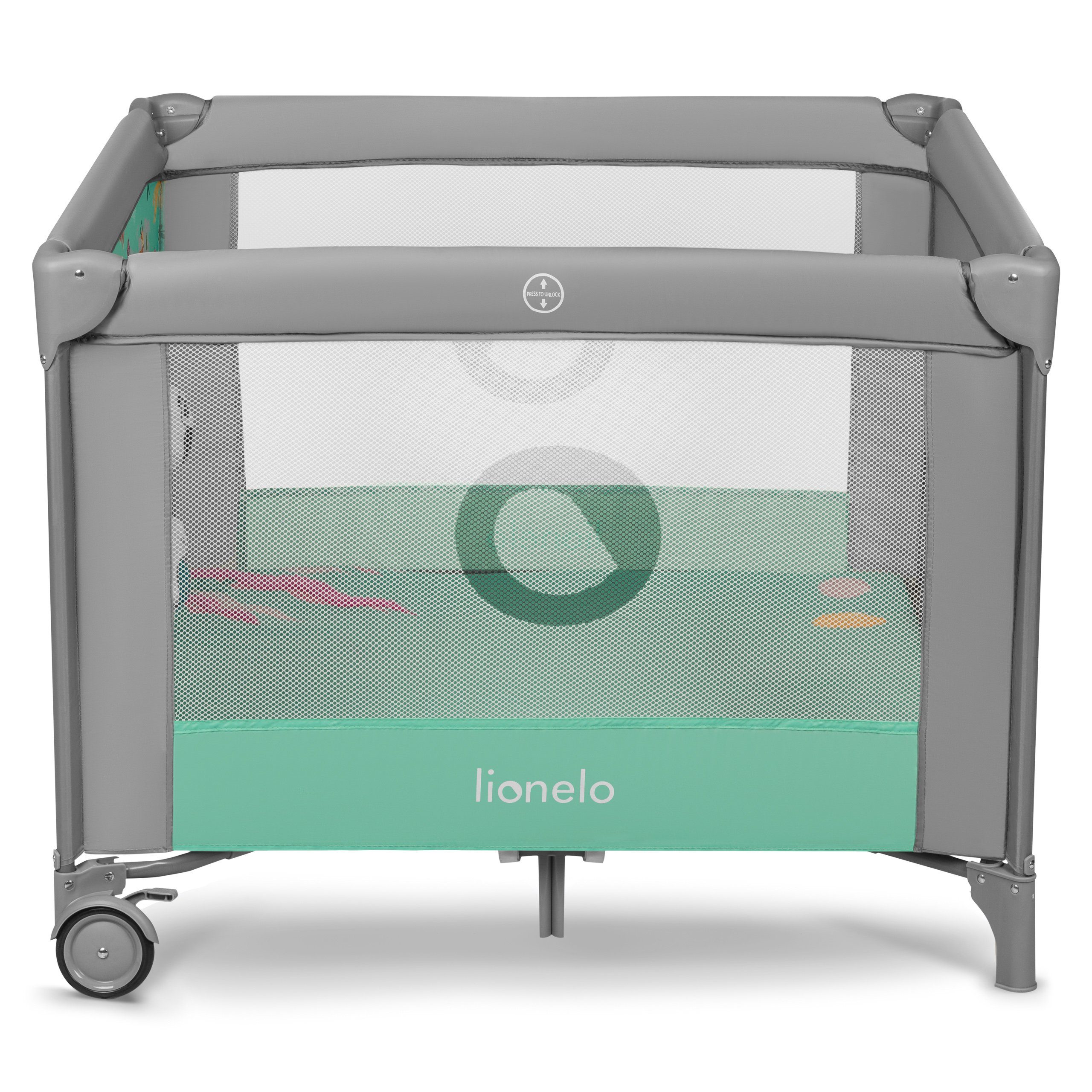 lionelo Laufgitter MILLE (Set), Eingebaute Spielmatte, günstig online kaufen