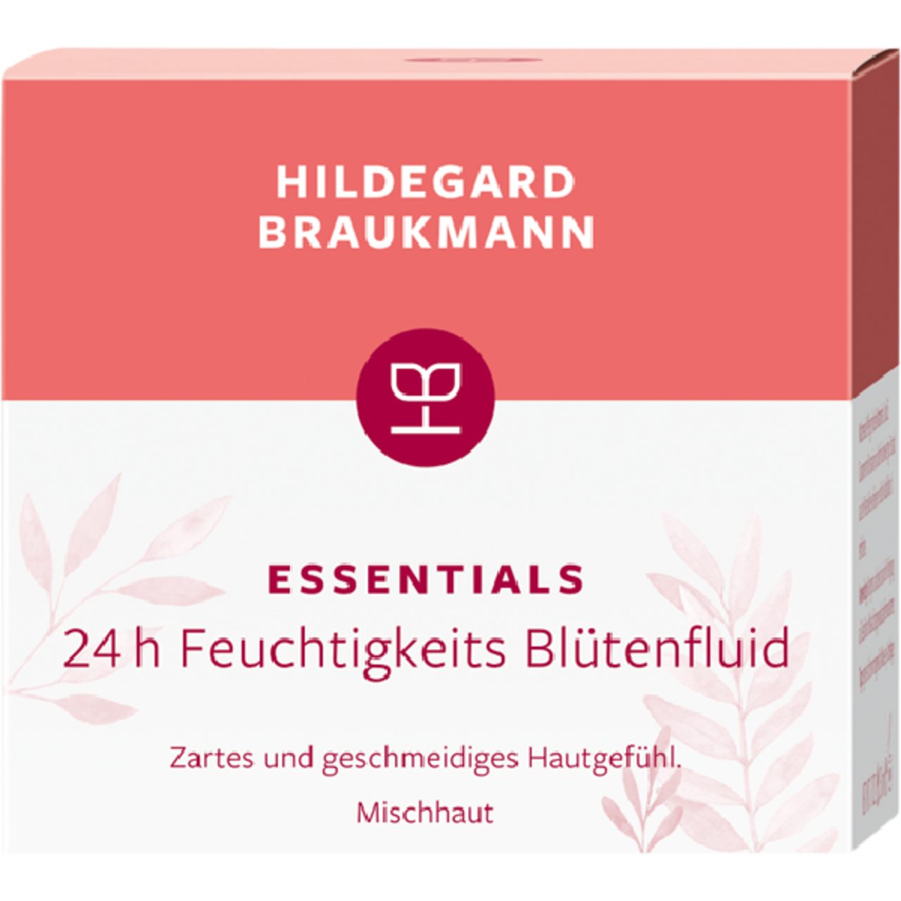 Hildegard Braukmann Nachtcreme Essentials 24 h Feuchtigkeits Blütenfluid, 3-fach-Weizenpflegeformel – Regelt den Fett- und F