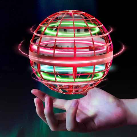 LENBEST Spielball Fliegender Ball, Bumerang-Spinner, kosmischer Globus, der sich dreht (fliegendes Ballspielzeug, Hover Flying Ball Magic Schwebender Flugball), ekompressionsflugzeug für Kinder, Geschenke Für Jungen Mädchen