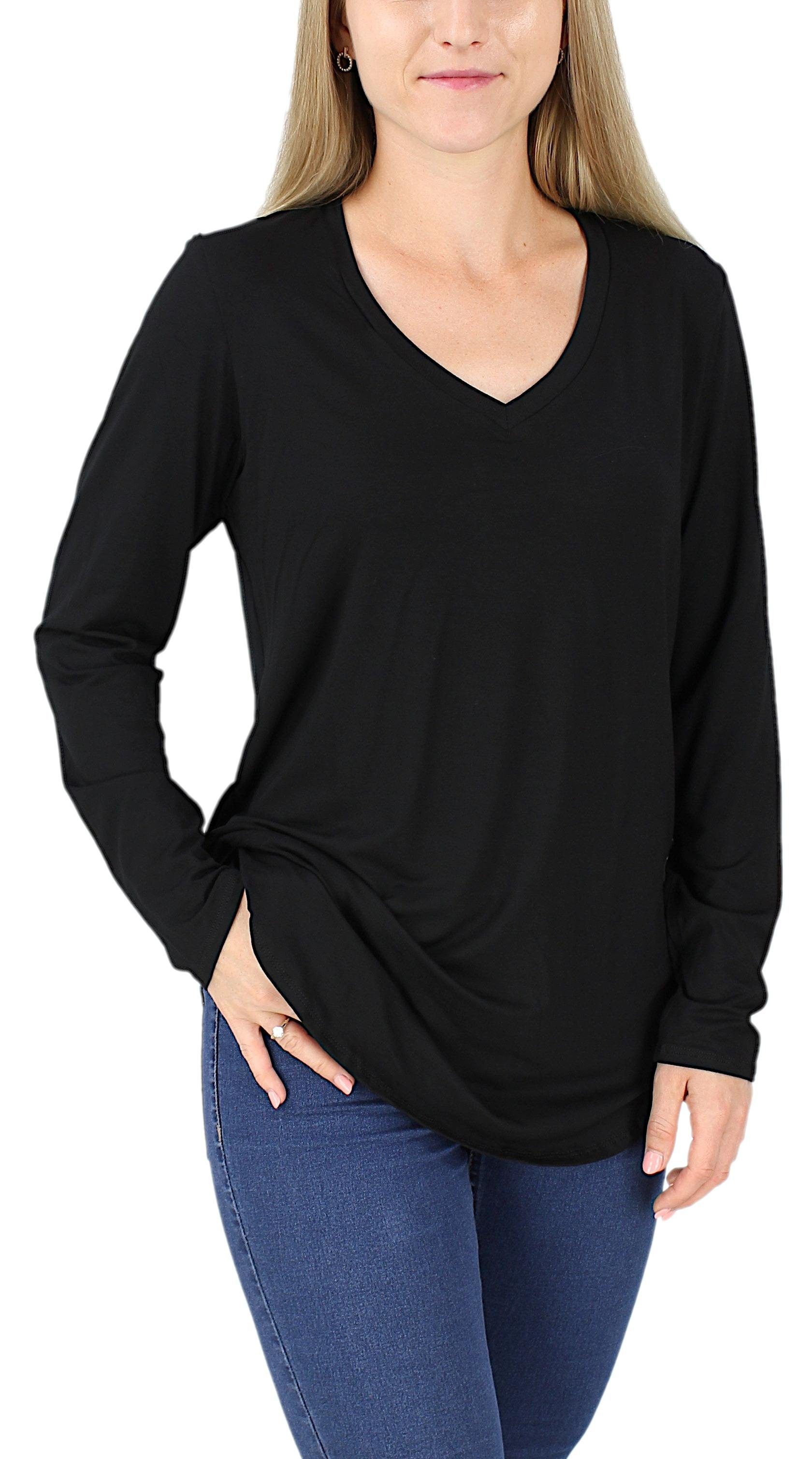 Alkato Longshirt »Alkato Damen Longshirt Langarm Top Oversize Langarmshirt  Viskose« online kaufen | OTTO