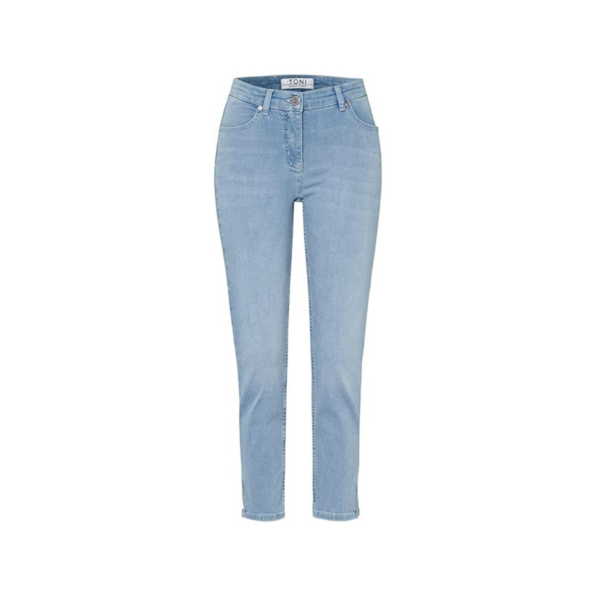 bleached (1-tlg) blue 5-Pocket-Jeans TONI blau