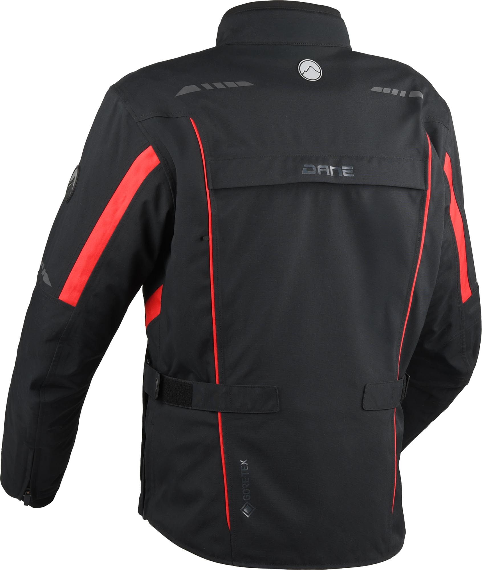 DANE Motorradjacke Elling 2 Gore-Tex Motorrad Textiljacke 2-Lagen-Laminat,Rückenprotektor vorbereitet,Verbindungsreißversch