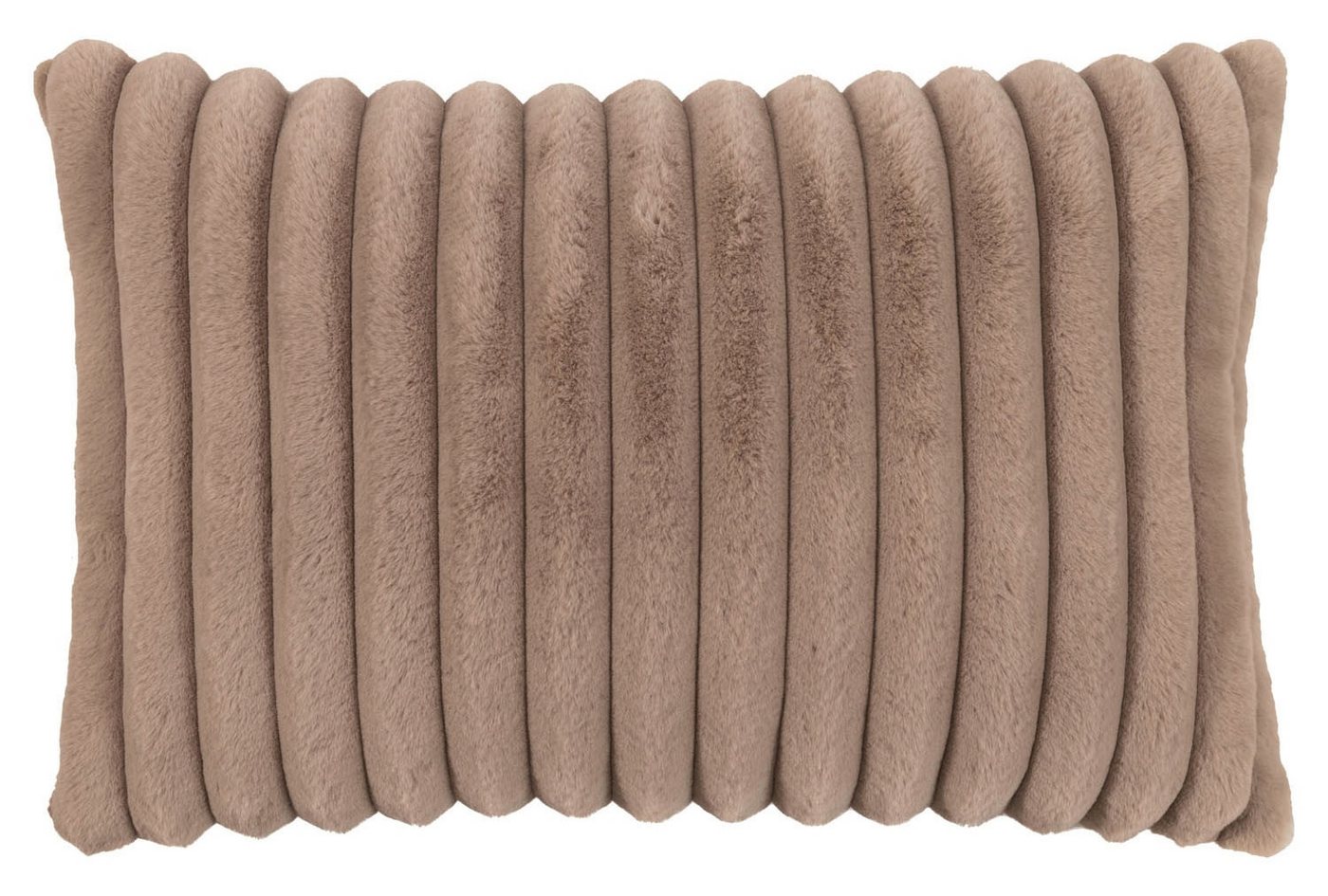Magma Heimtex Kissenhülle RAYA, 60 x 40 cm, Taupe, Polyester, Samtoptik