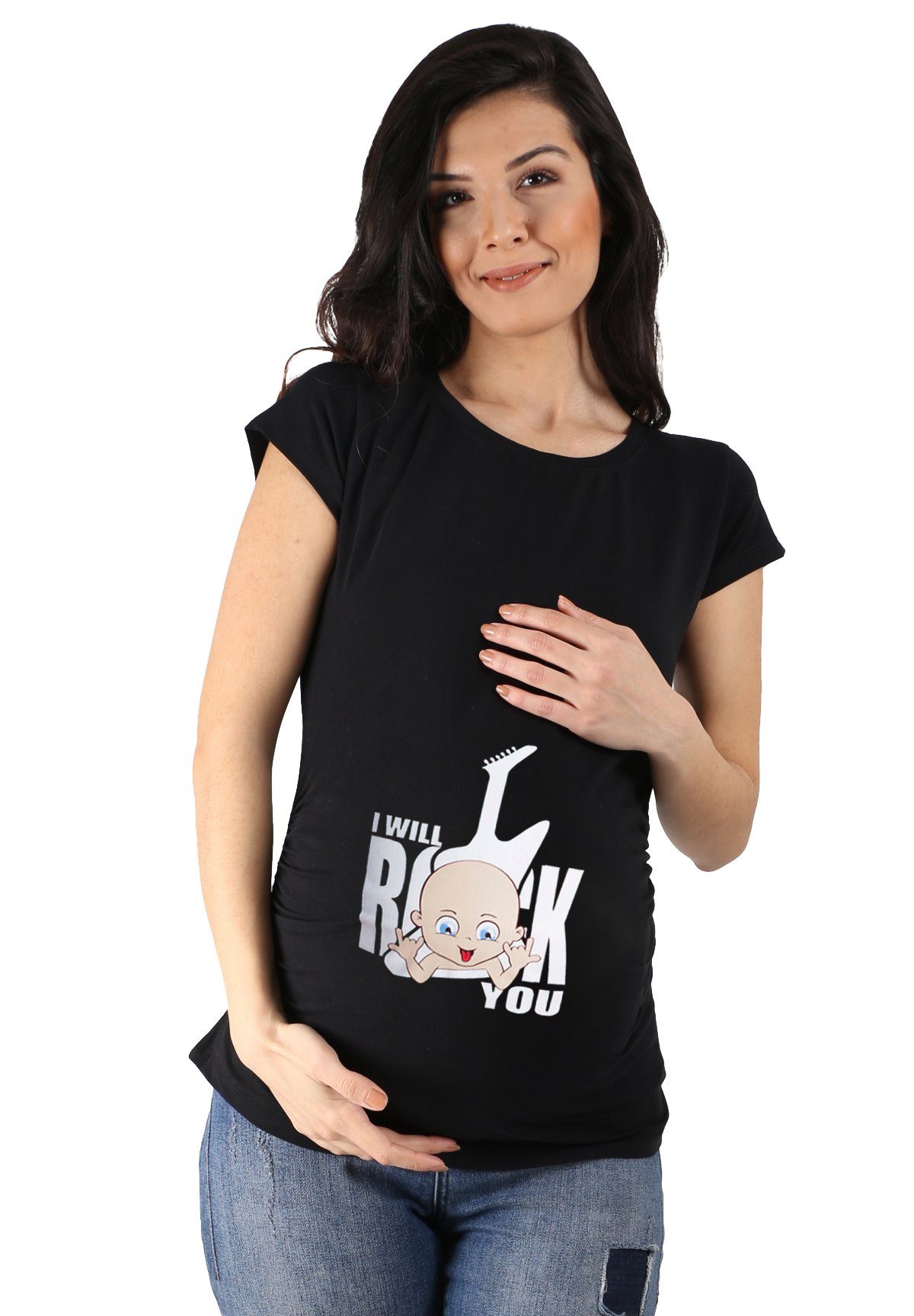 Umstandsshirt I Will Rock You