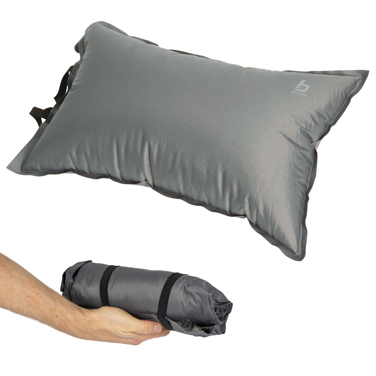 Bo-Camp Reisekissen Reise Kopf Nacken Kissen Camping, Outdoor Selbstaufblas günstig online kaufen