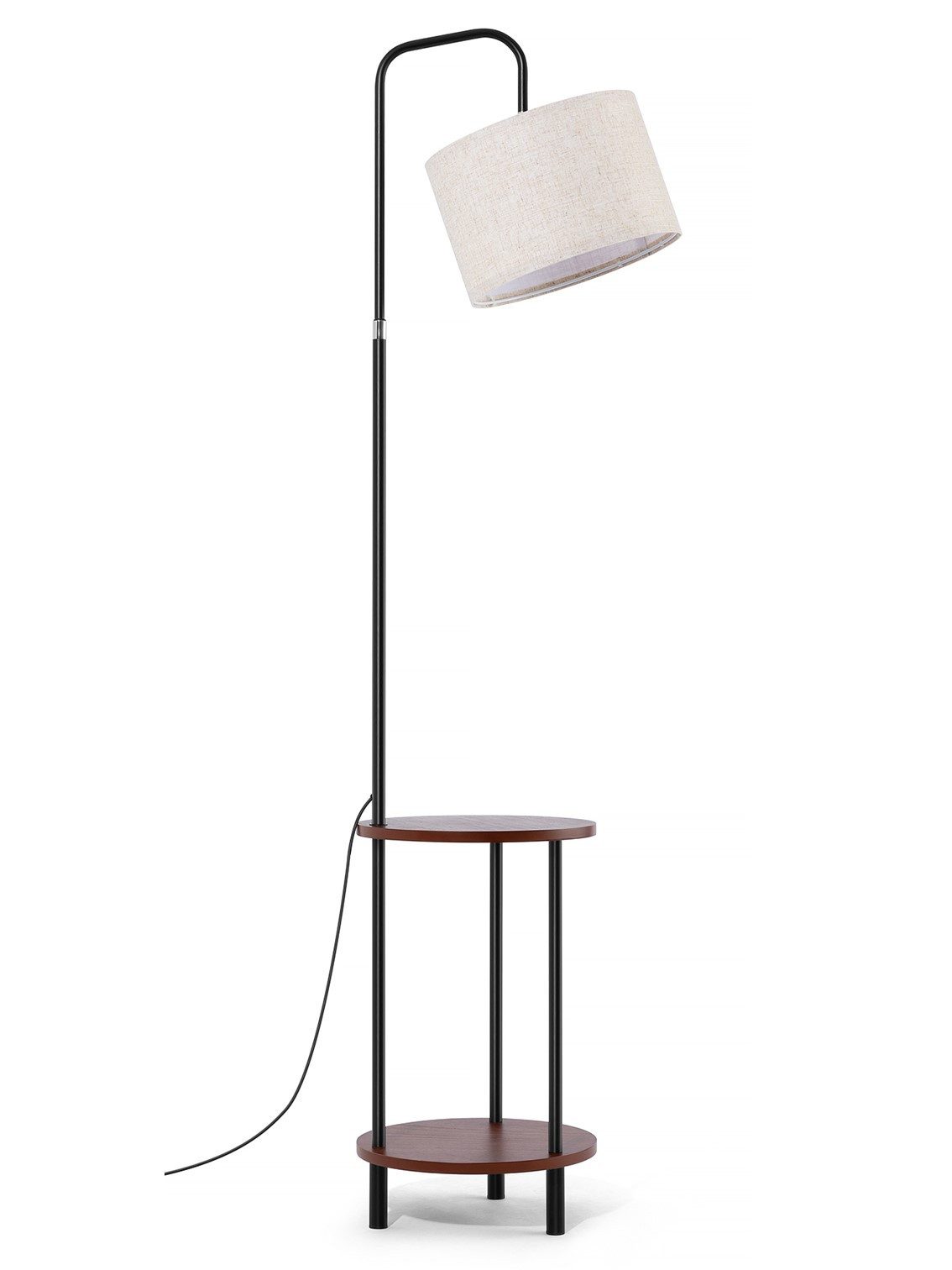 Stehlampe Moderne Stehleuchte mit Tisch, Nachttisch, Verstellbare Leselampe