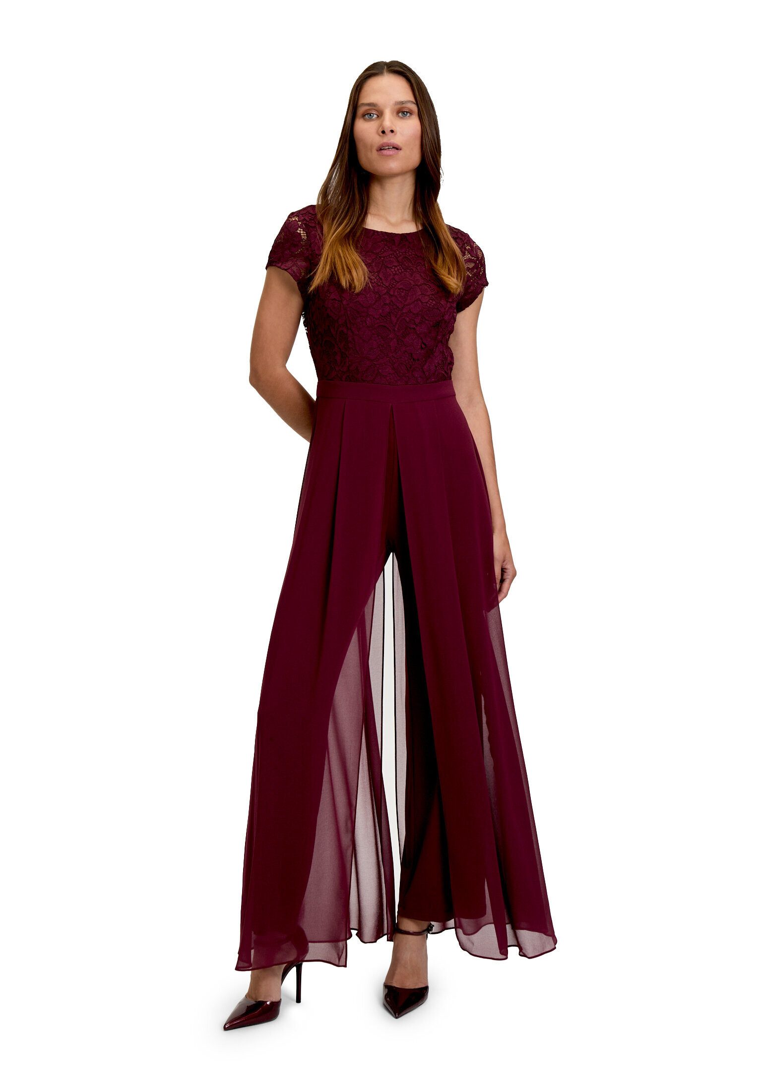 Vera Mont Overall Damen kurzarm (1-tlg) Design