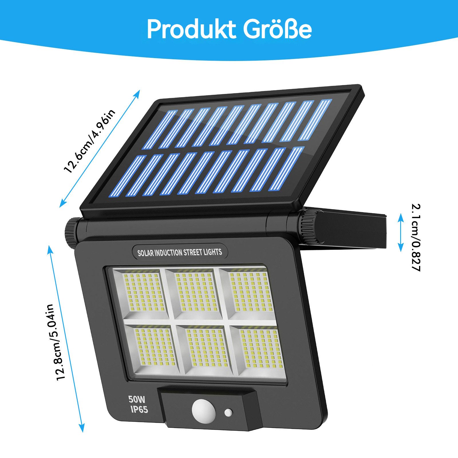 BlingBin LED Solarleuchte Solar Wandleuchte für günstig online kaufen