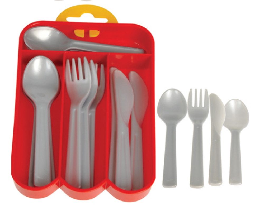 GOWI Spielgeschirr Besteckkorb - Baby-Sized, (17-tlg)
