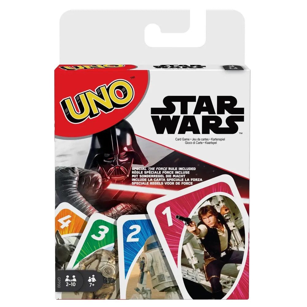 Mattel GmbH Spiel Mattel Games UNO Star Wars, Kartenspiel, Gesellschaftsspiel, Familiens