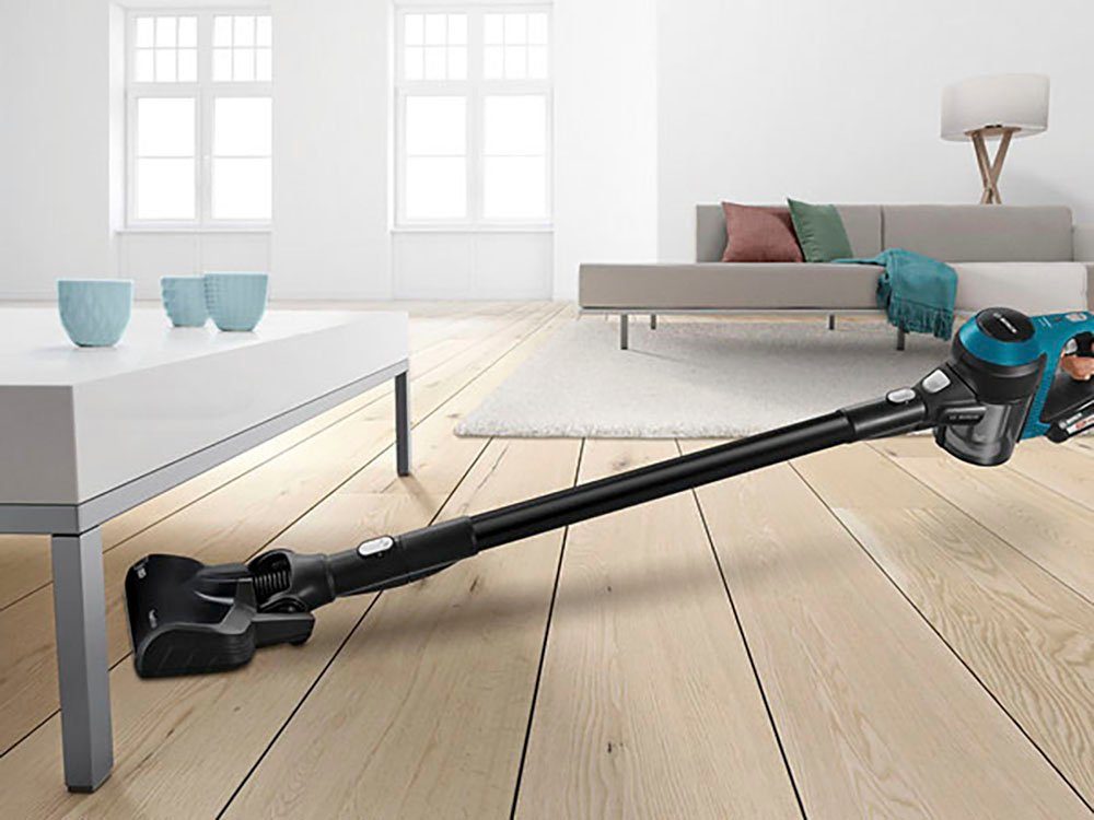 BOSCH Akku-Stielstaubsauger Unlimited 6 BKS6111P, Hygiene-Filter, 10 Jahre Motorgarantie, leicht, beutellos, Akku wechselbar, alle Bodenarten, hohe Saugkraft, l – Bild 4 von 5