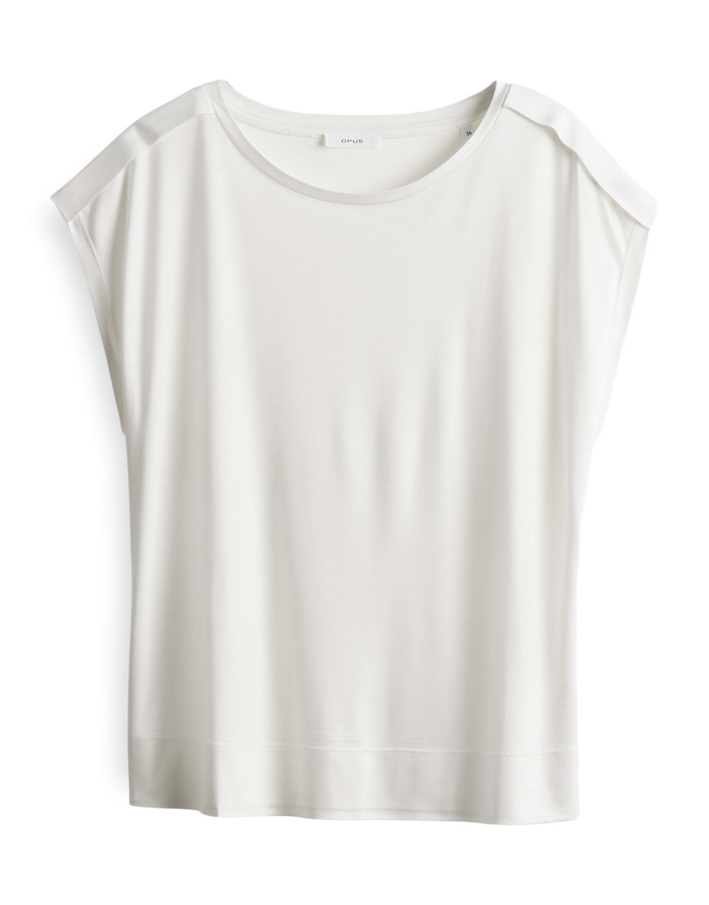 OPUS Kurzarmshirt SESTERN Regular aus leicht glänzender Viskose günstig online kaufen