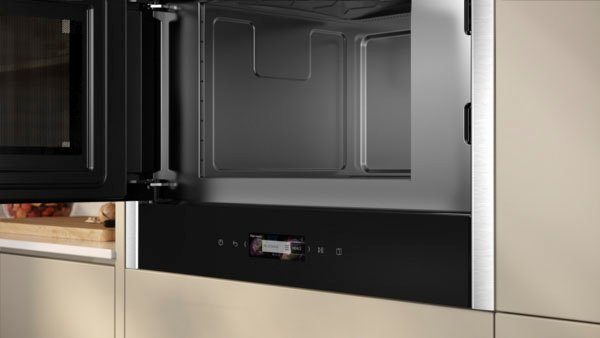 NEFF Einbau-Mikrowelle NL4WR21N1, Mikrowelle, 21 l, Schnelles Auftauen, Erhitzen und perfektes Zubereiten