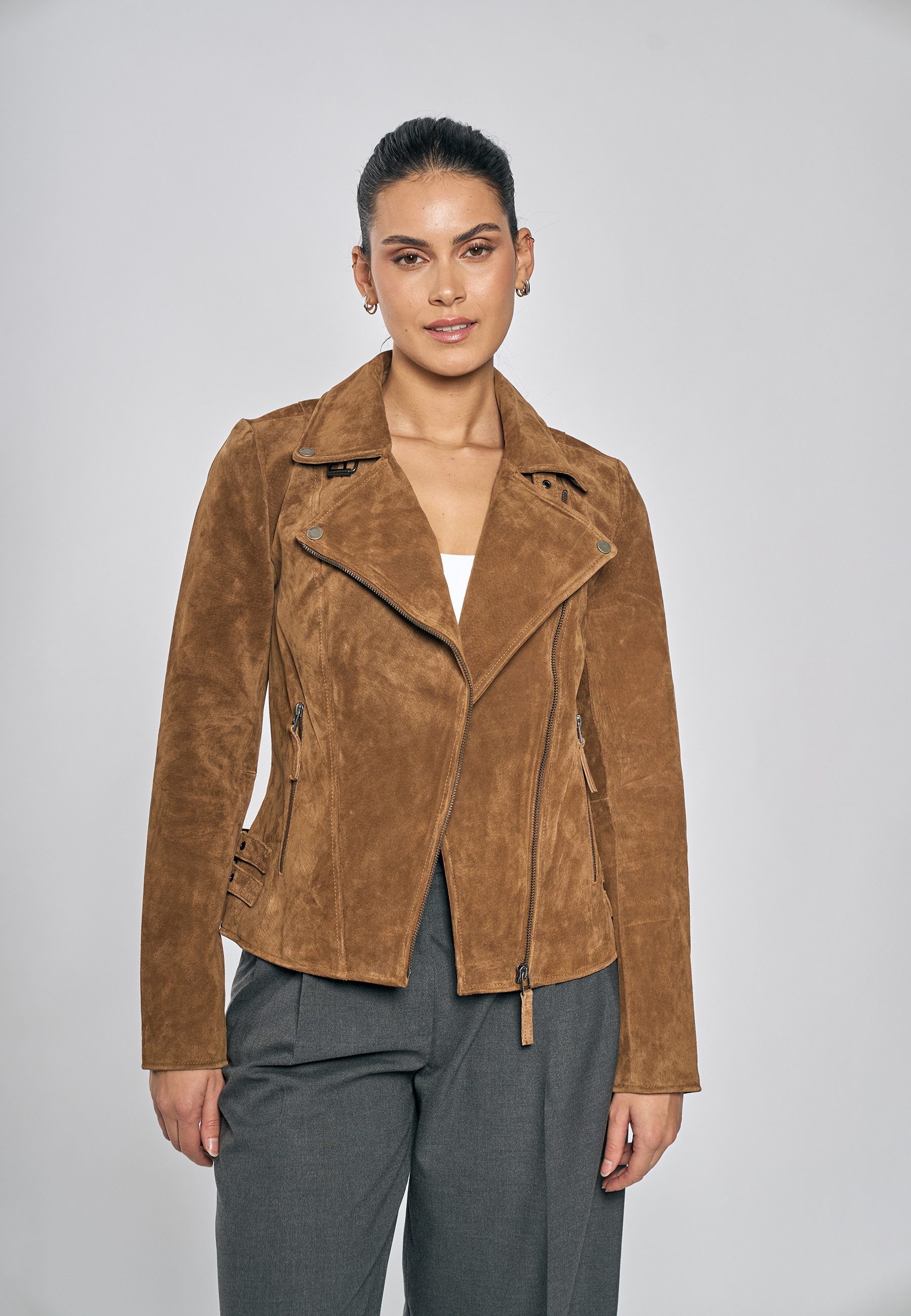 Freaky Nation Lederjacke Taxi Driver-FN