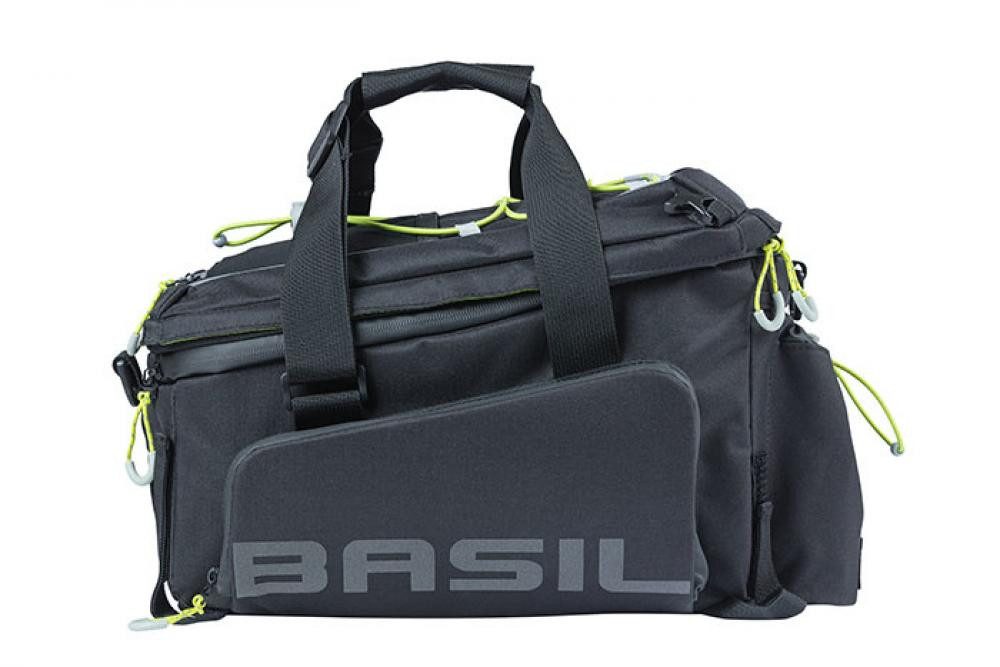 Basil Fahrradtasche Basil Miles Trunkbag XL Pro Gepäckträgertasche 36L - schwarz lime 31x2